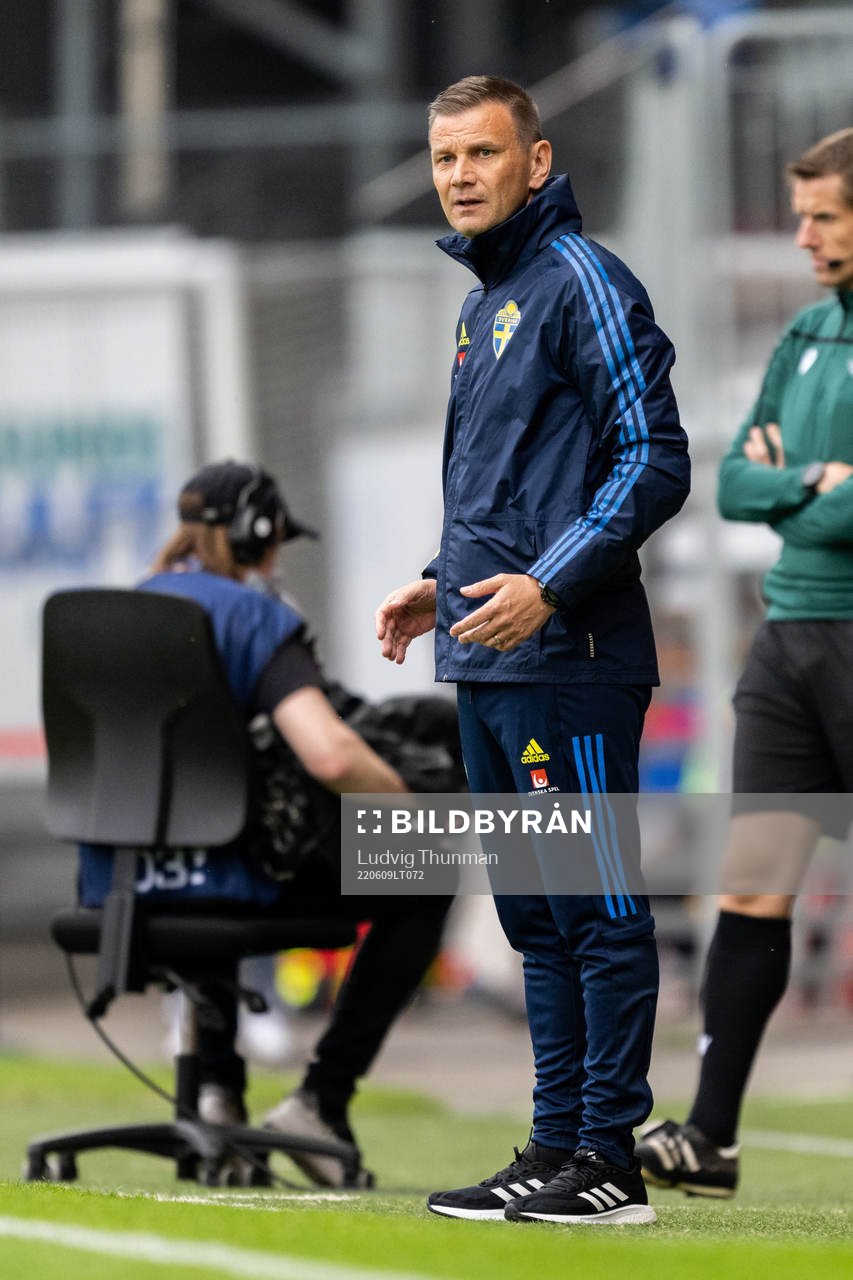 Andreas Pettersson head coach of Sweden