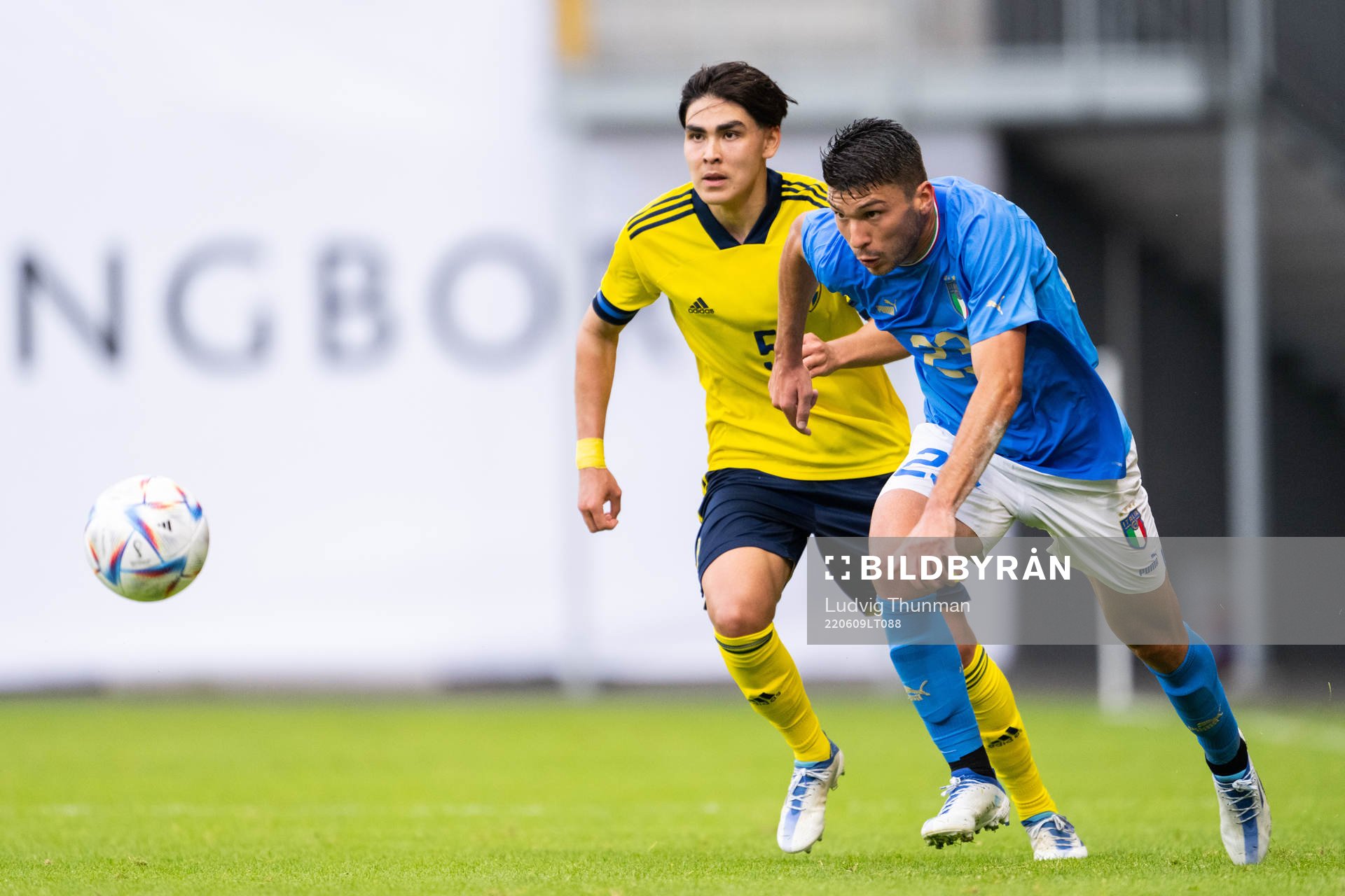 Eric Kahl of Sweden and Nicolo Cambiaghi of Italy