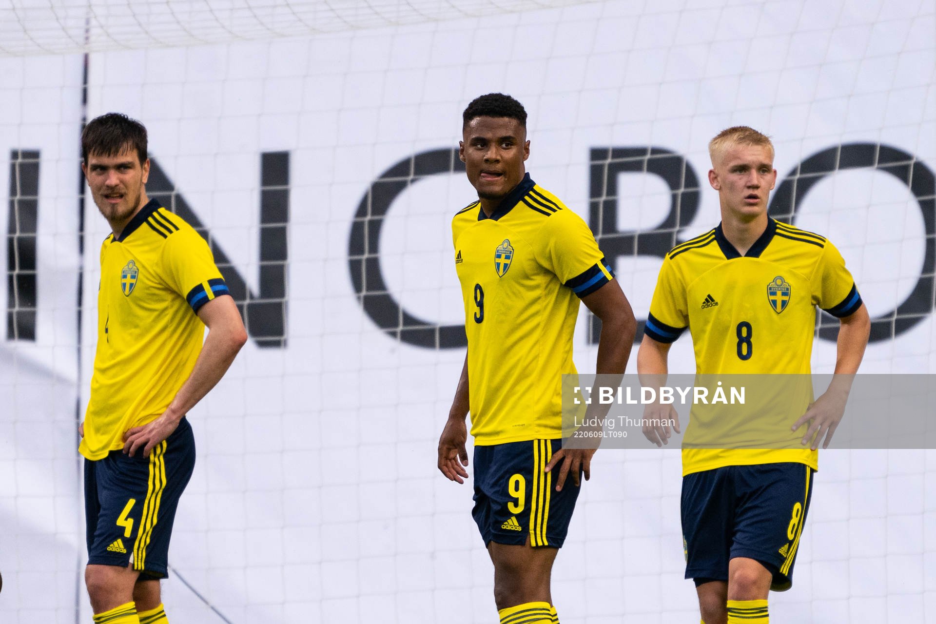 Pavle Vagic, Amin Sarr, Carl Gustafsson of Sweden