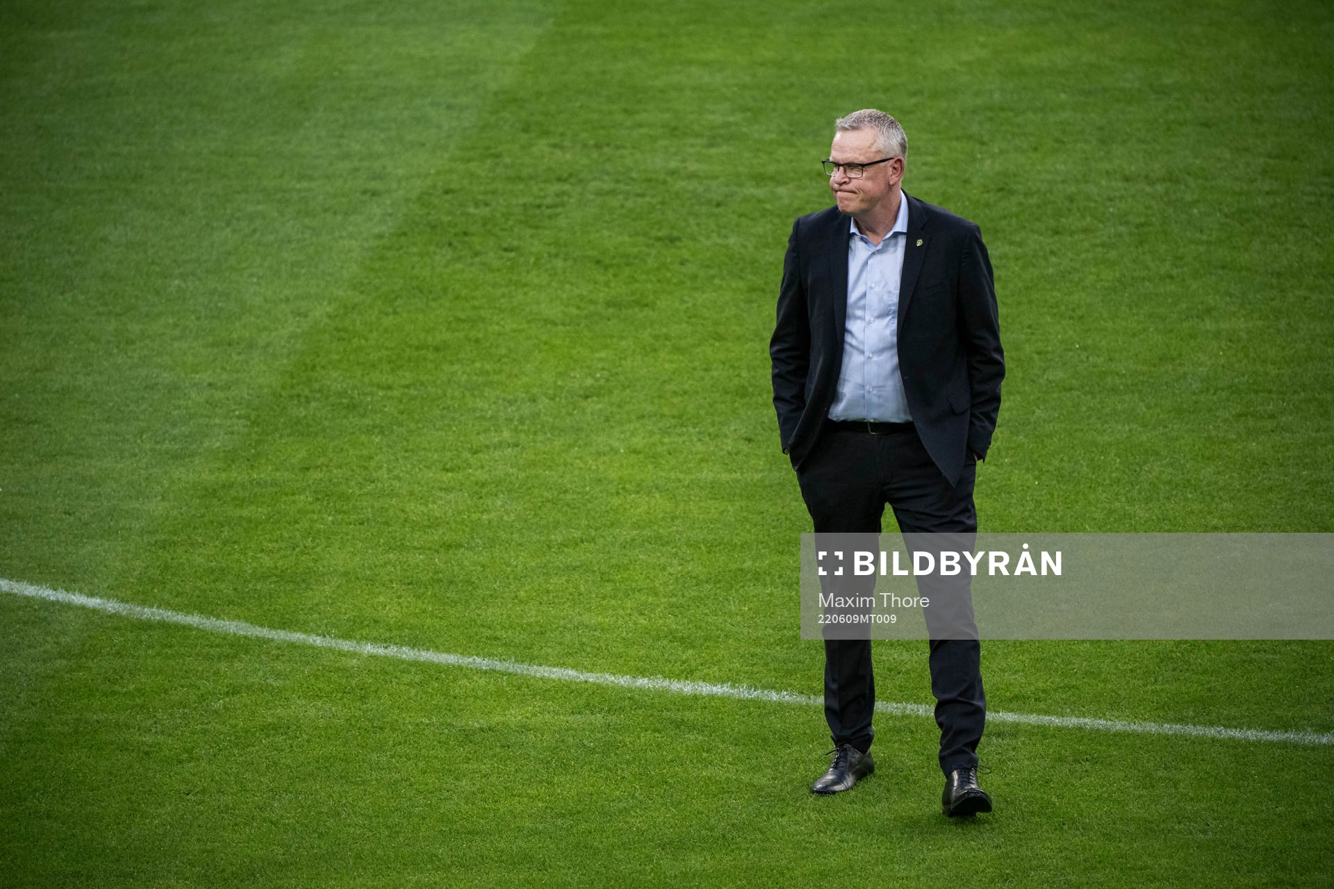 Head coach Janne Andersson of Sweden
