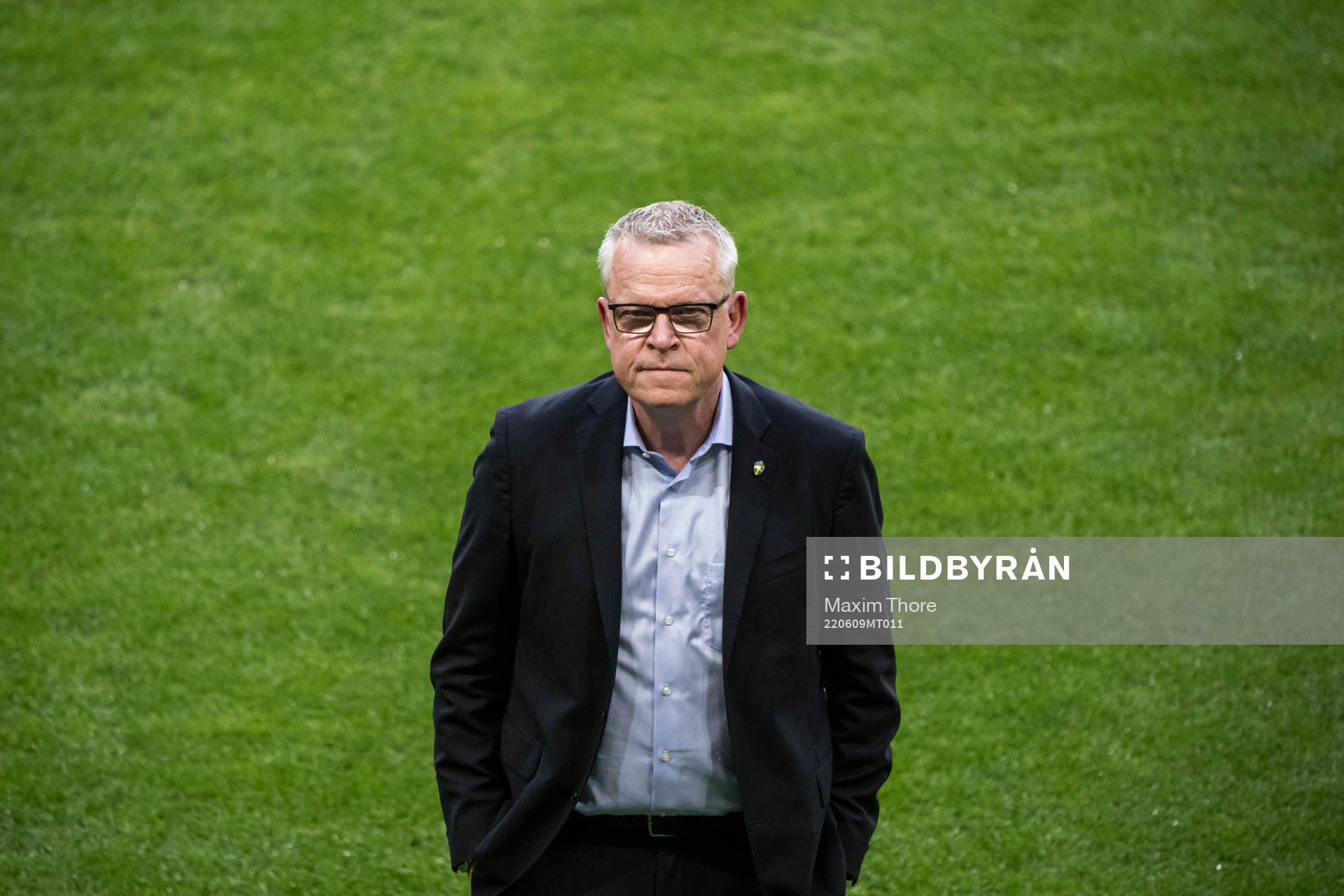 Head coach Janne Andersson of Sweden