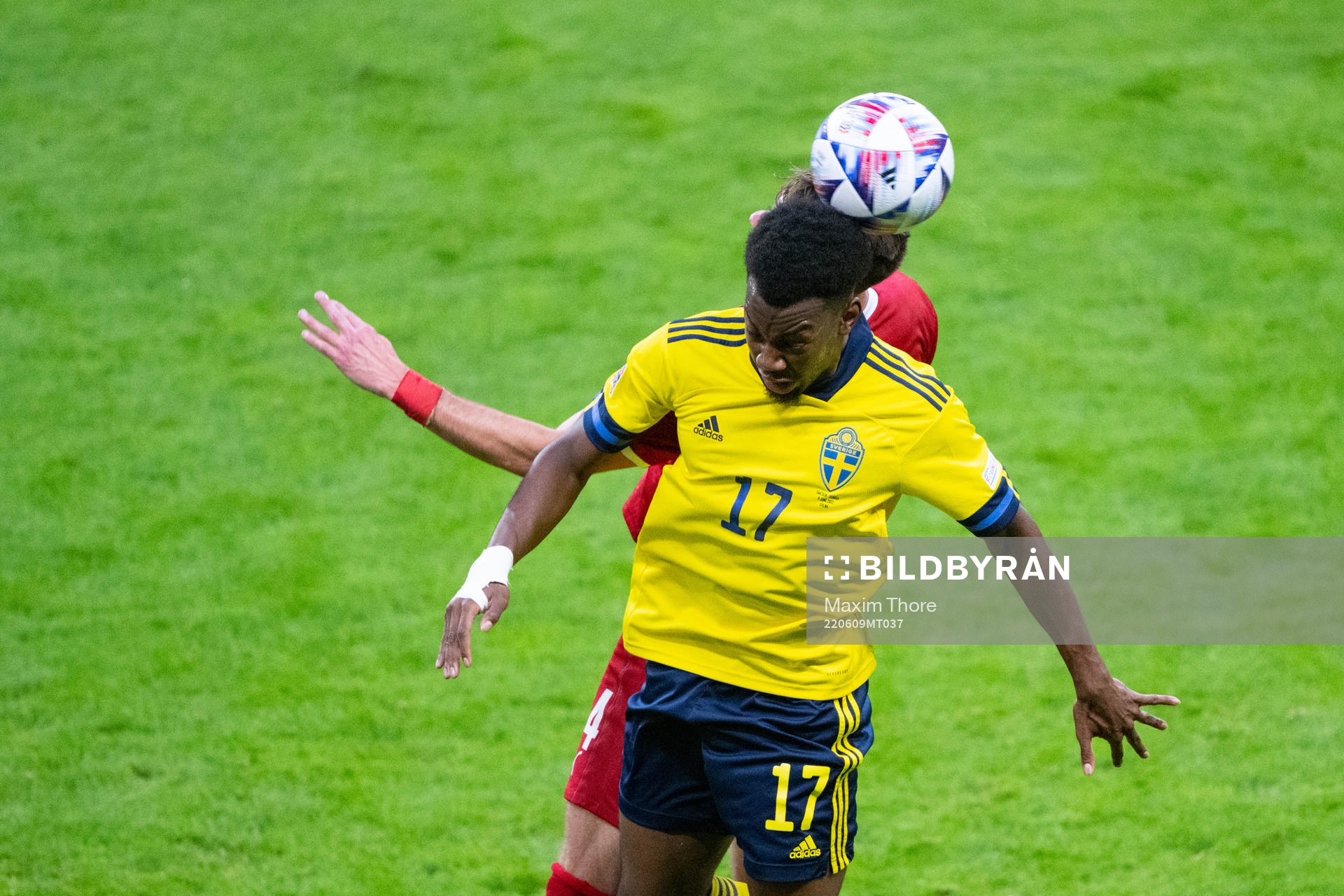 Anthony Elanga of Sweden