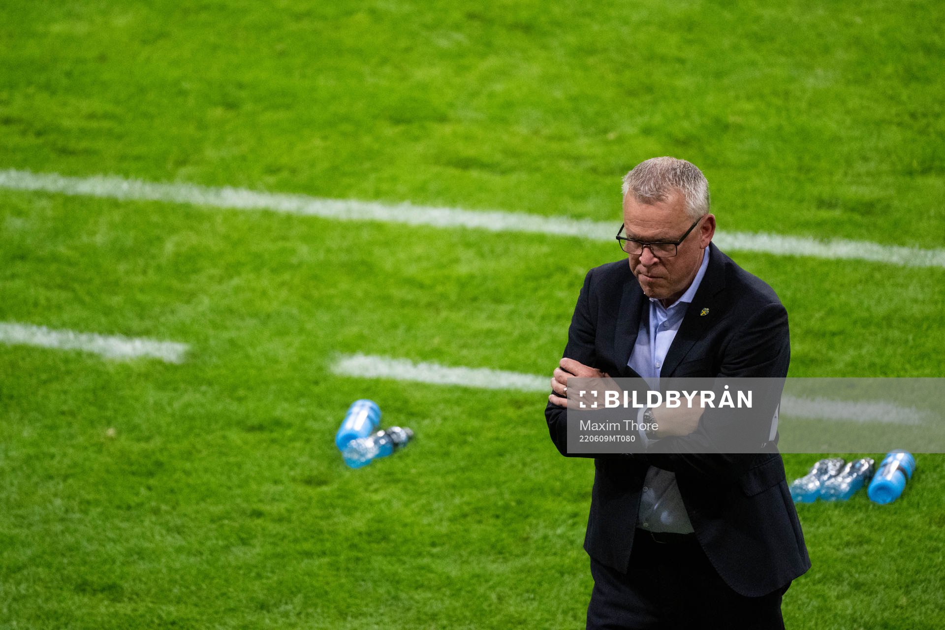 Head coach Janne Andersson of Sweden