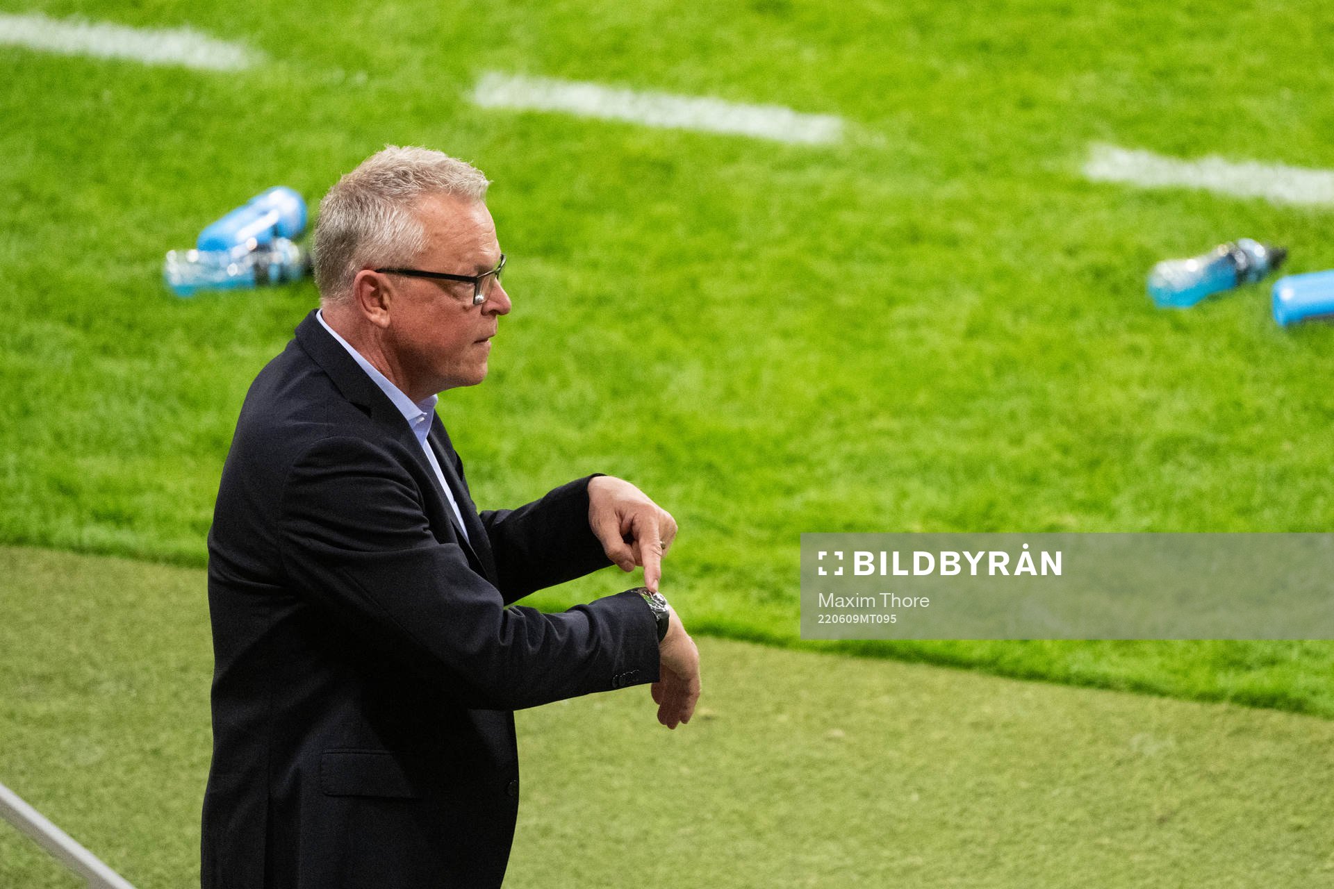 Head coach Janne Andersson of Sweden