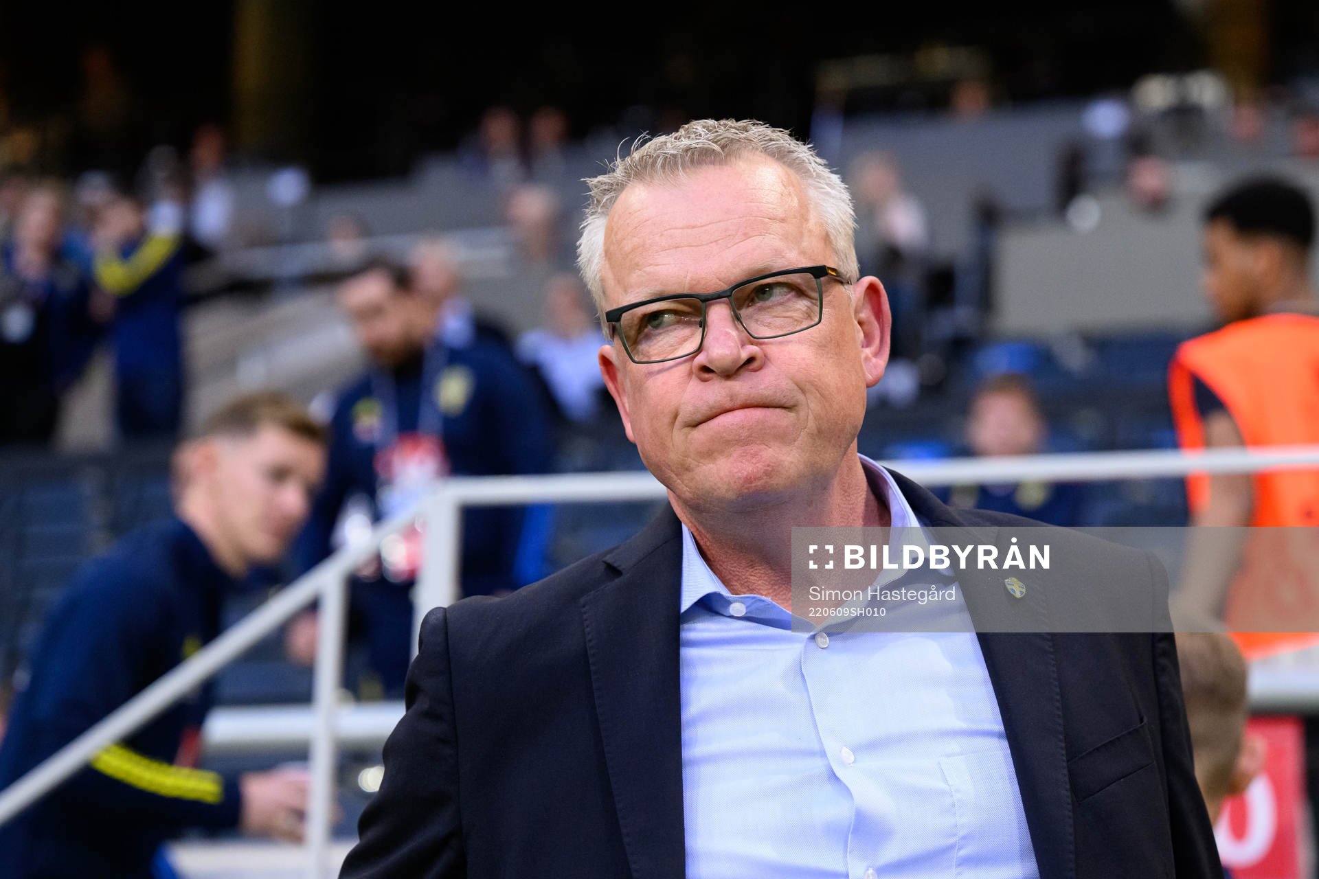 Head coach Janne Andersson of Sweden