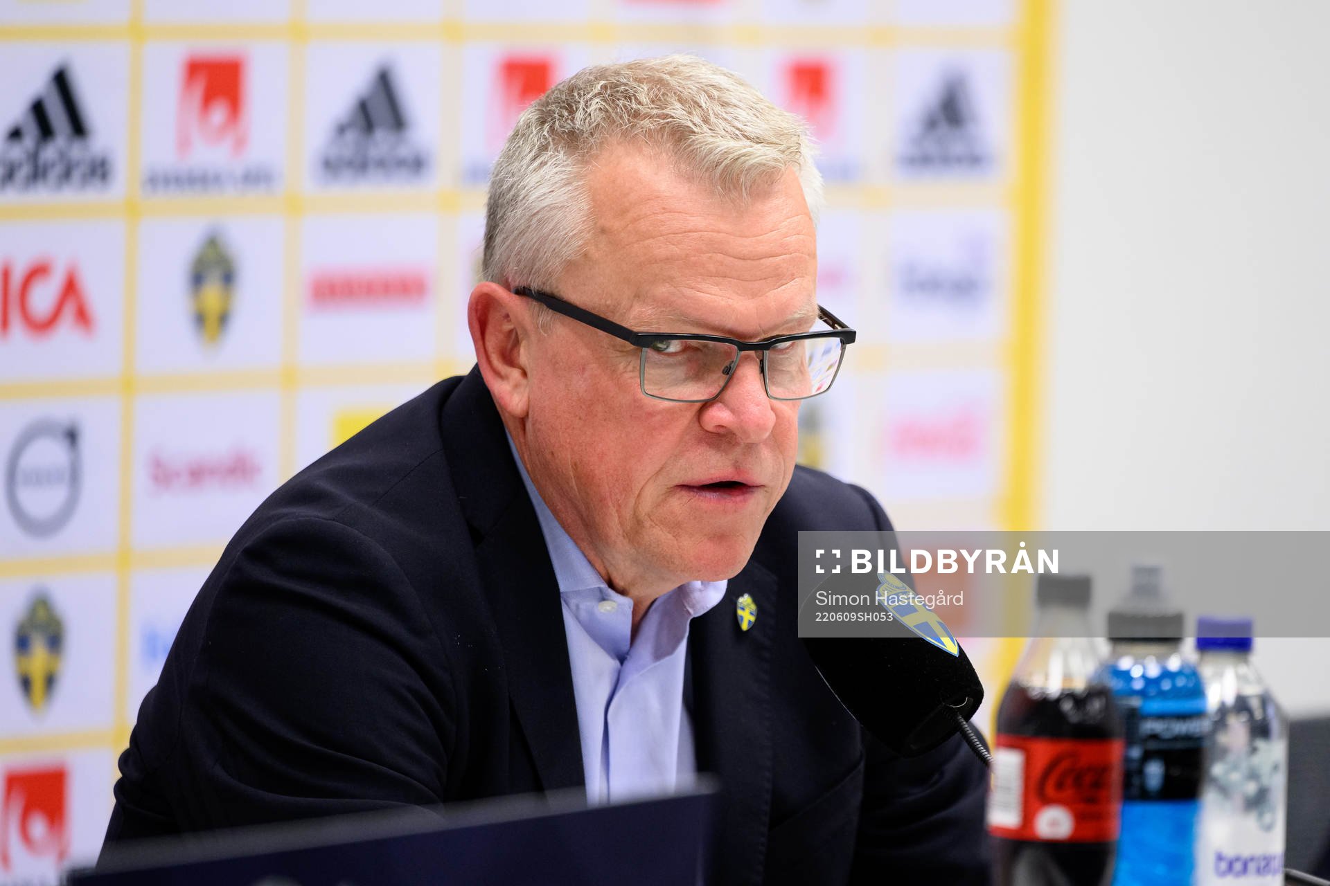 Head coach Janne Andersson of Sweden