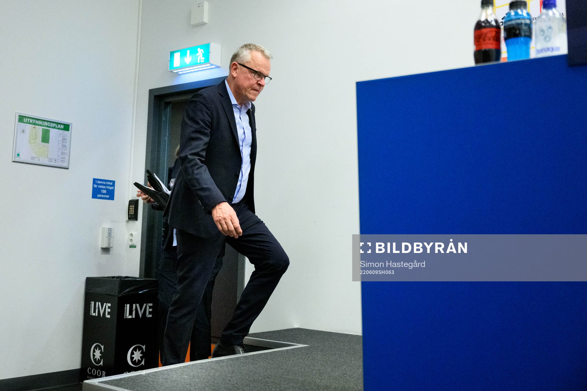 Head coach Janne Andersson of Sweden