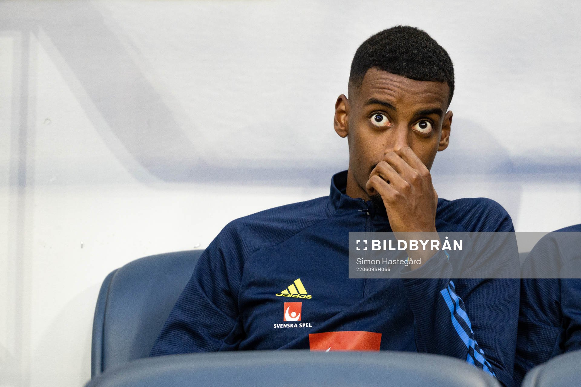 Alexander Isak of Sweden