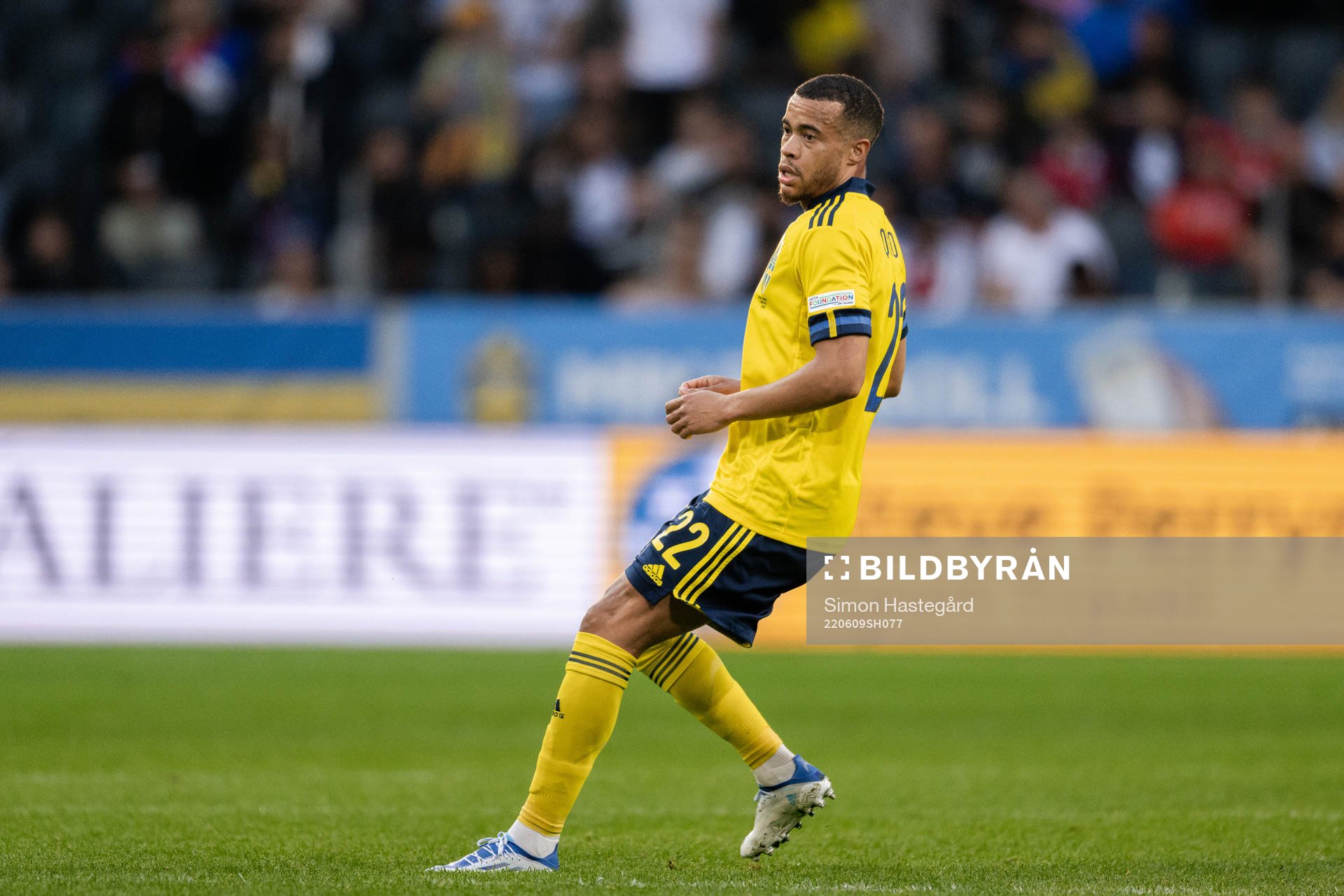 Robin Quaison of Sweden