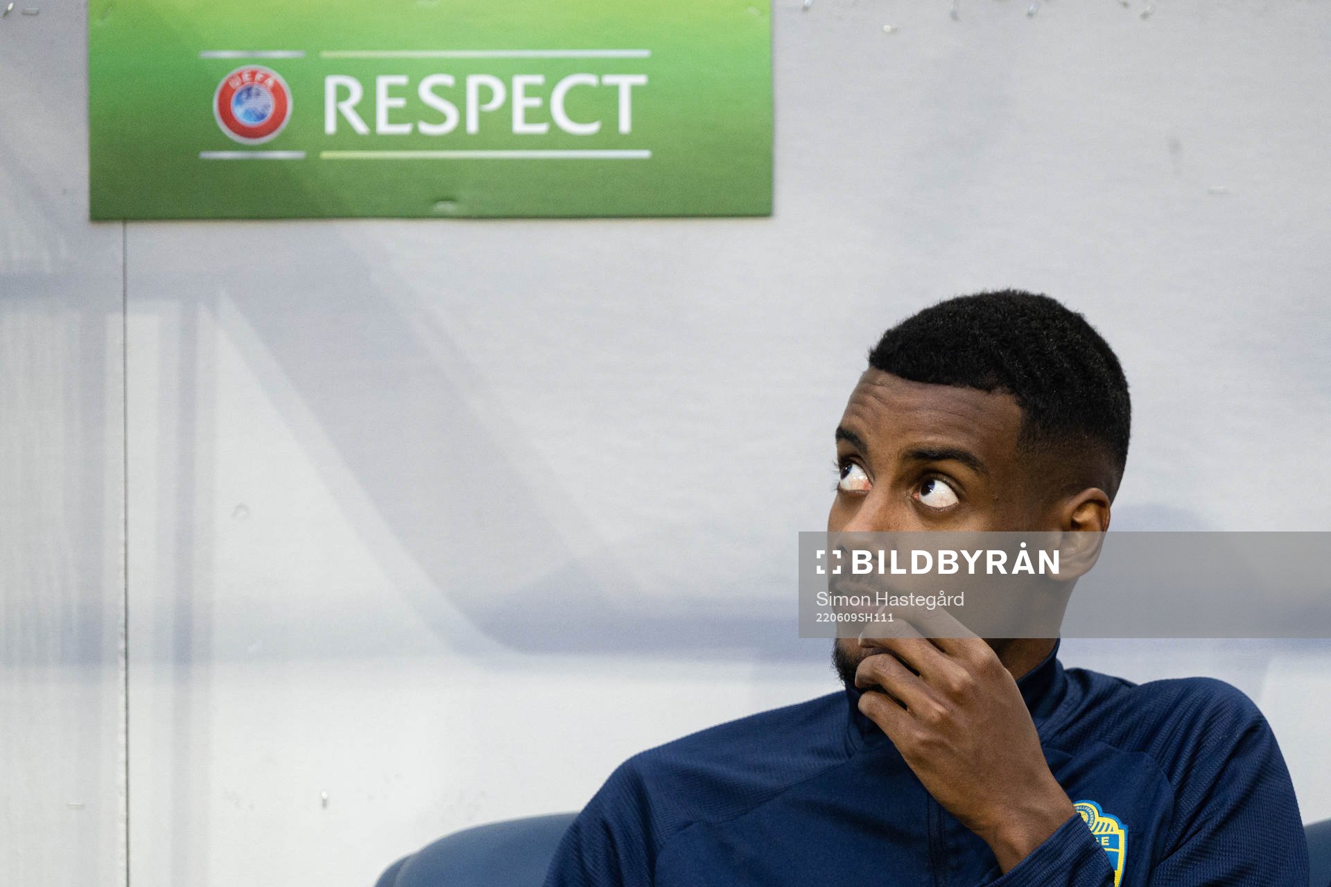 Alexander Isak of Sweden