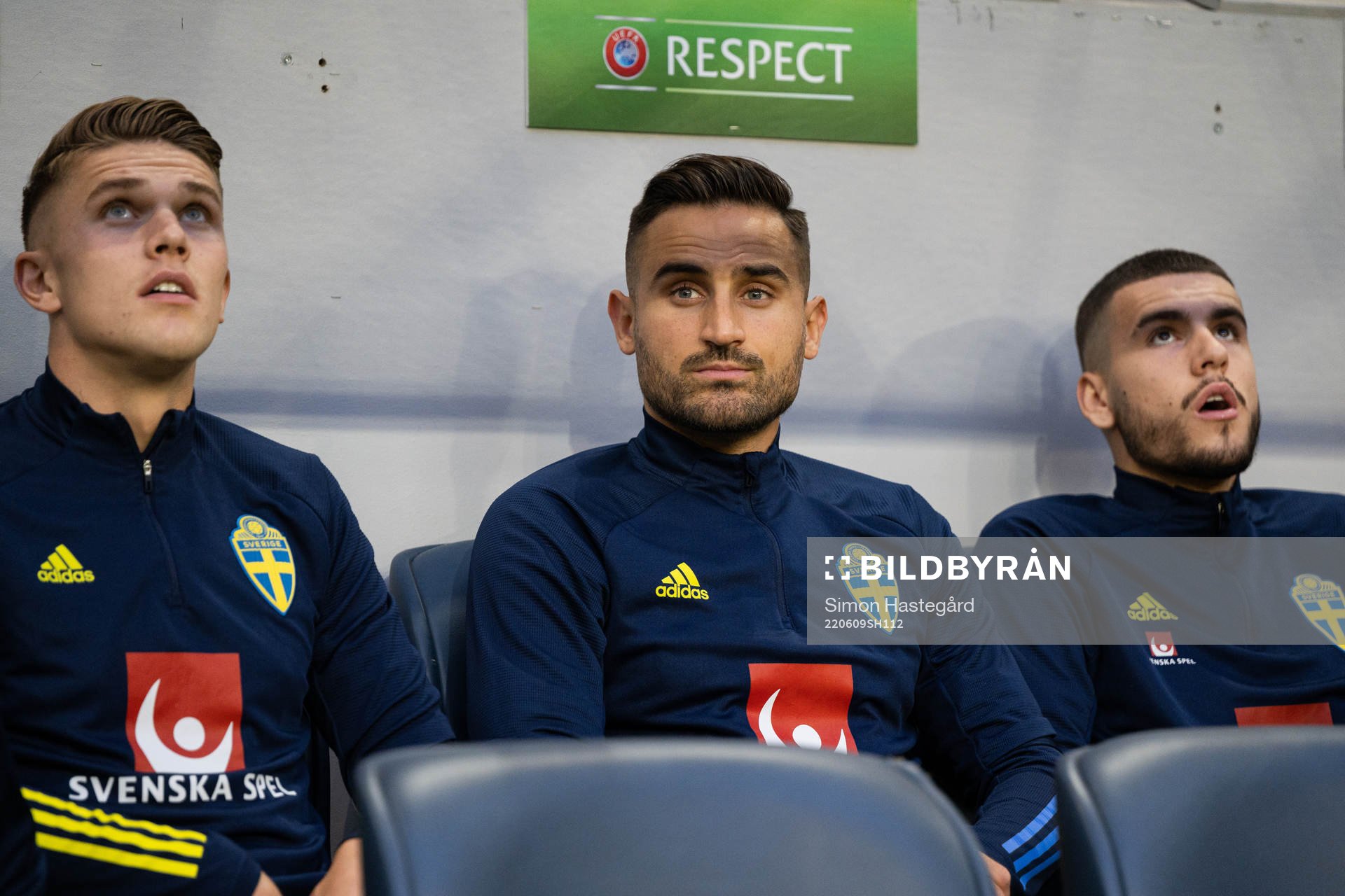 Viktor Gyökeres, Sotirios Papagiannopoulos and Edvin