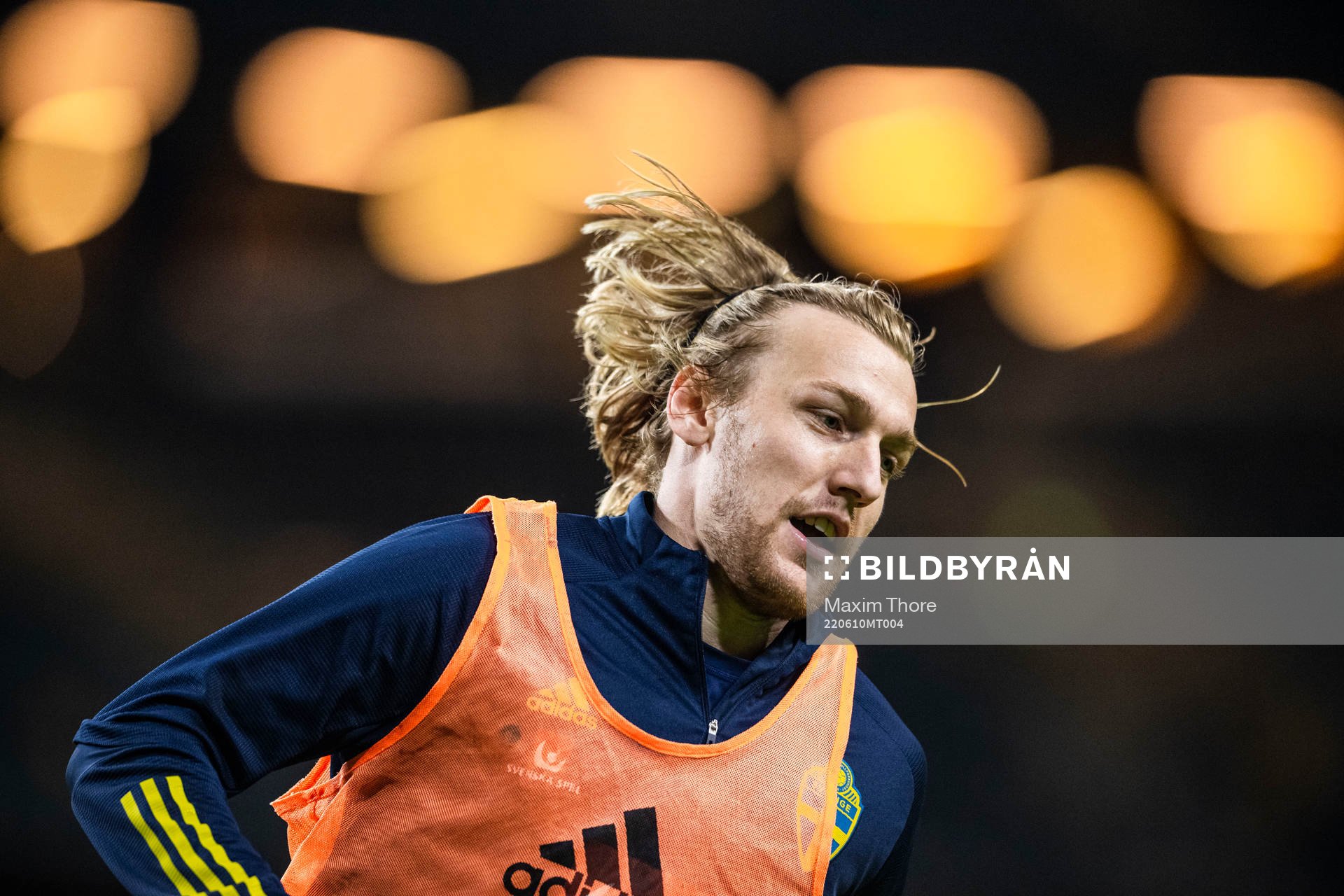Emil Forsberg of the Swedish national football team