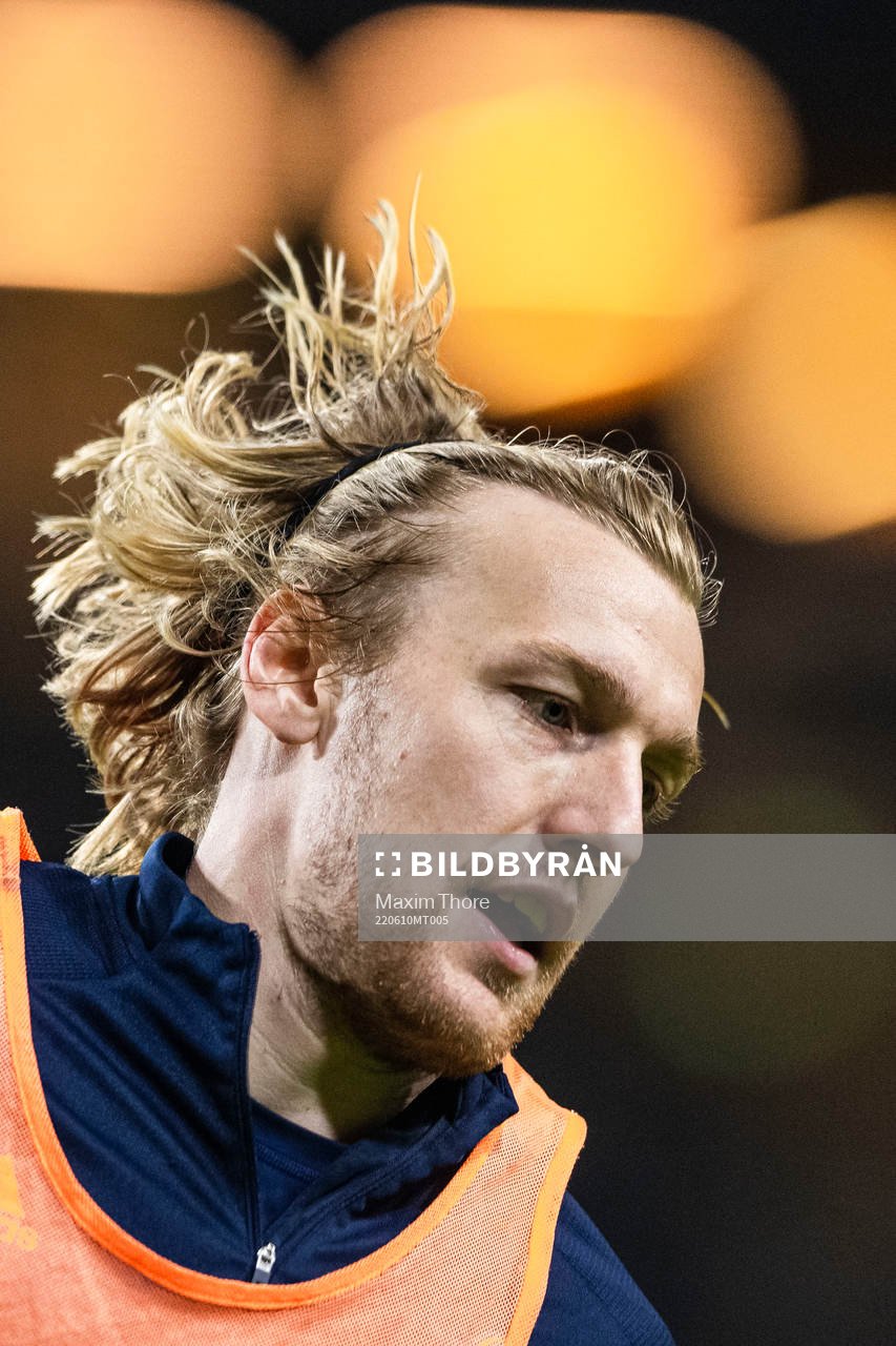 Emil Forsberg of the Swedish national football team