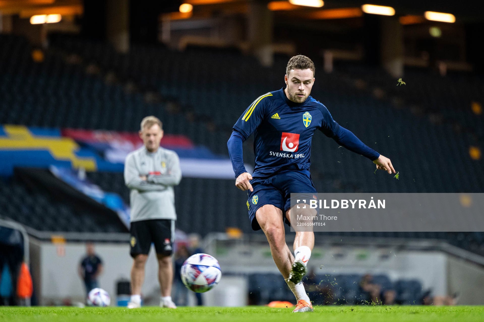 Gabriel Gudmundsson of the Swedish national football team