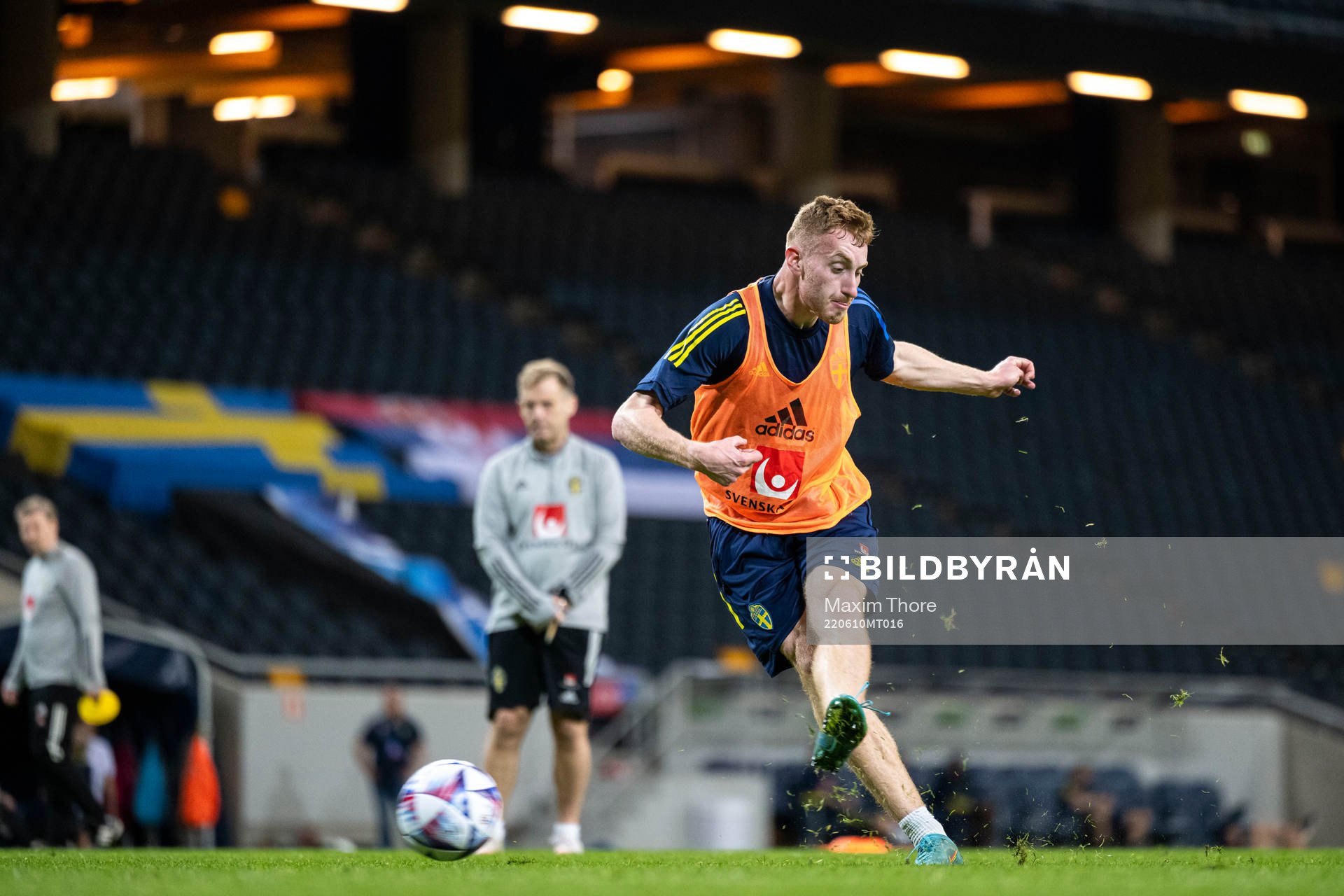 Dejan Kulusevski of the Swedish national football team