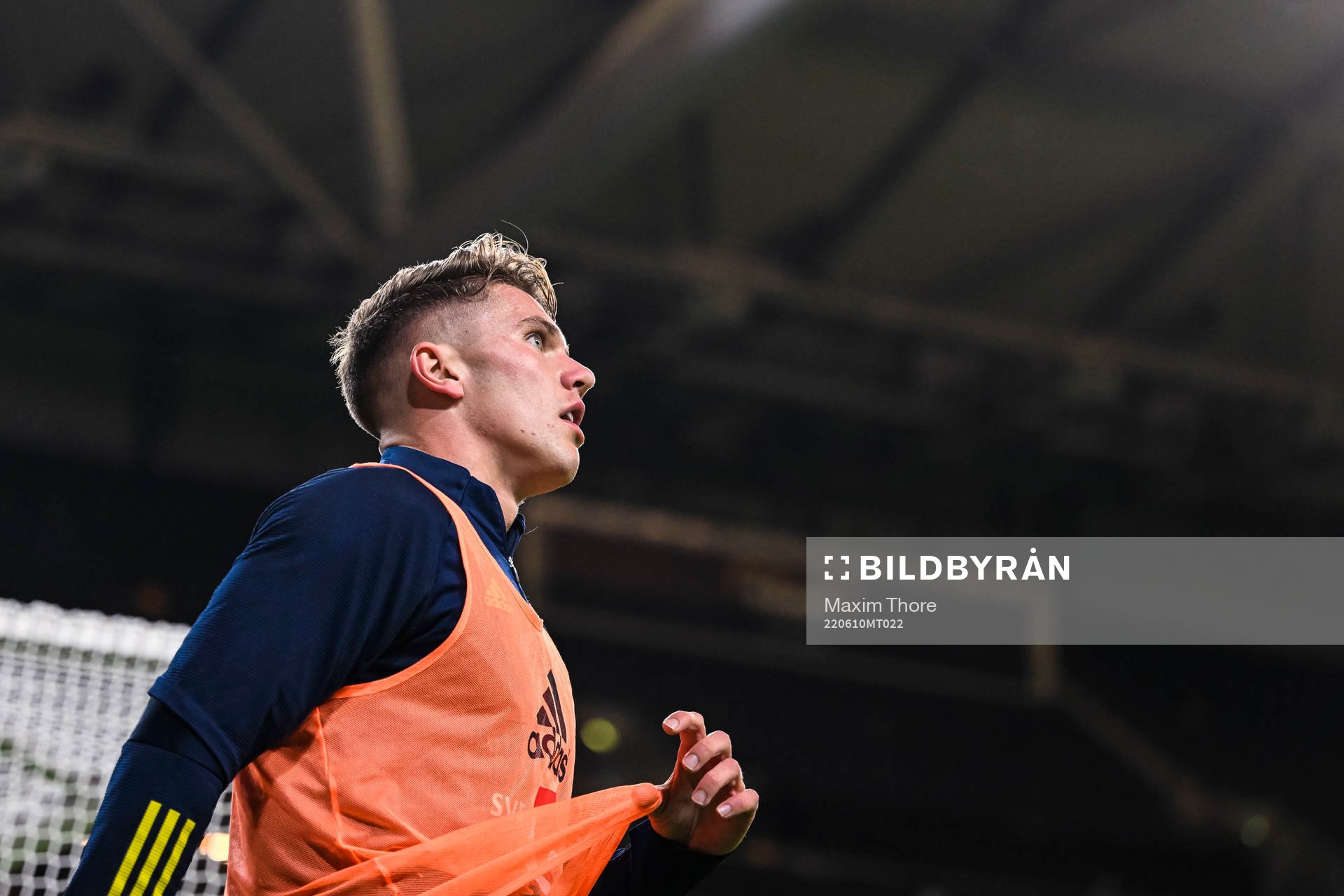 Viktor Gyökeres of the Swedish national football team