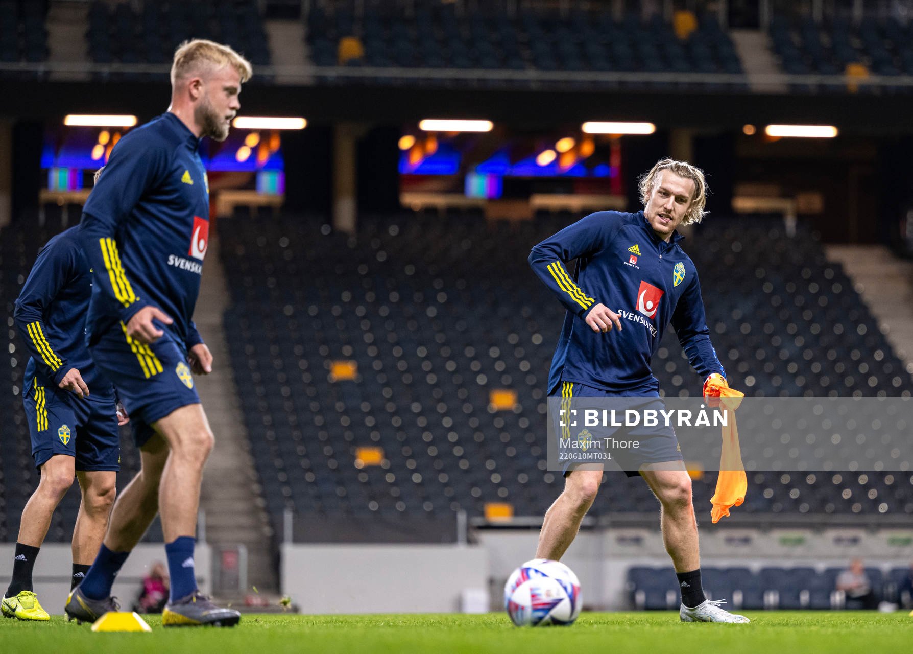Emil Forsberg of the Swedish national football team