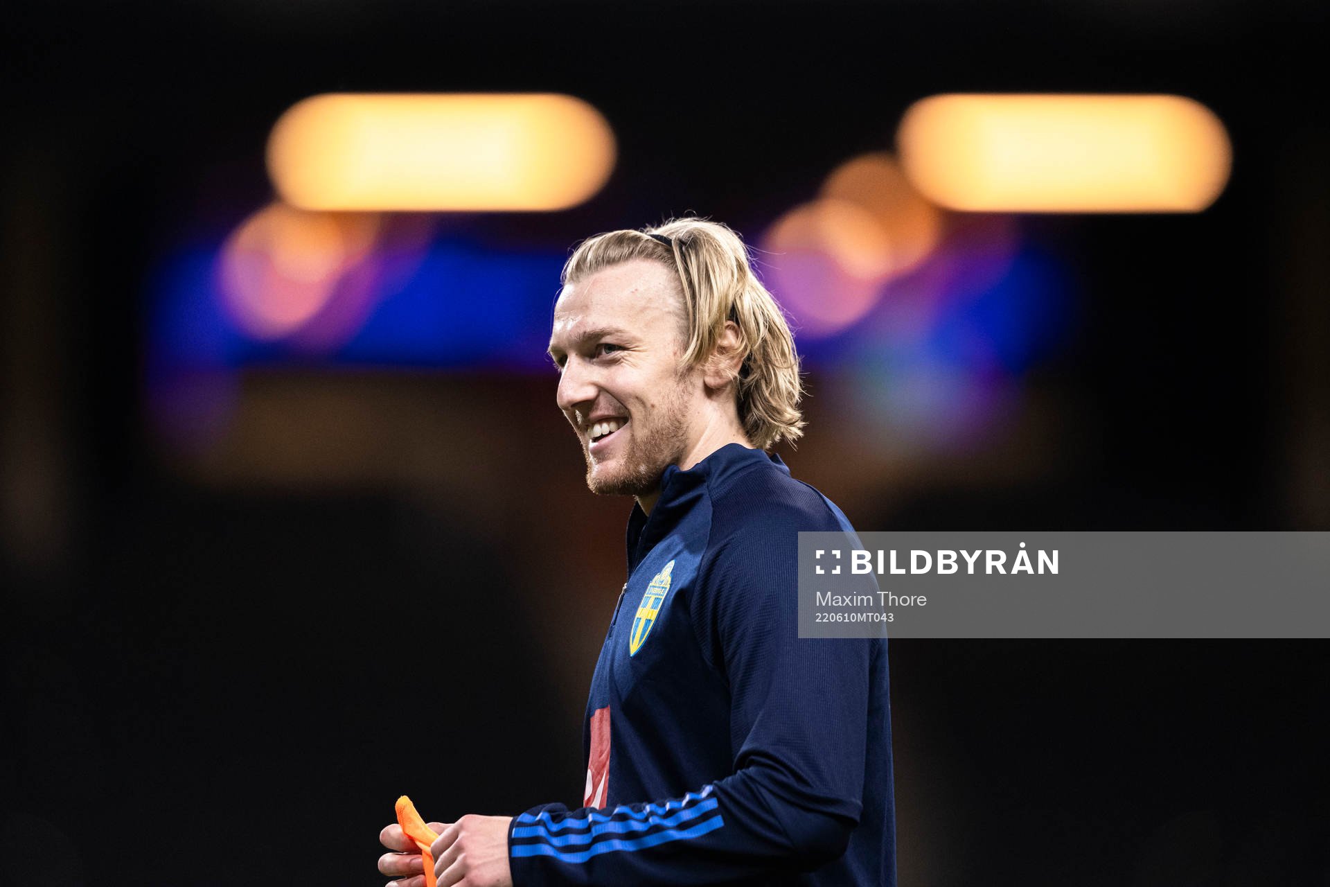 Emil Forsberg of the Swedish national football team