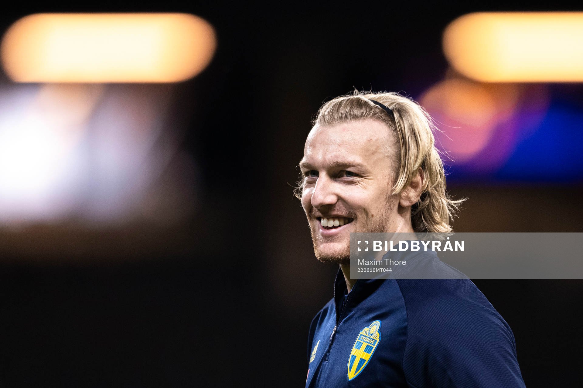Emil Forsberg of the Swedish national football team