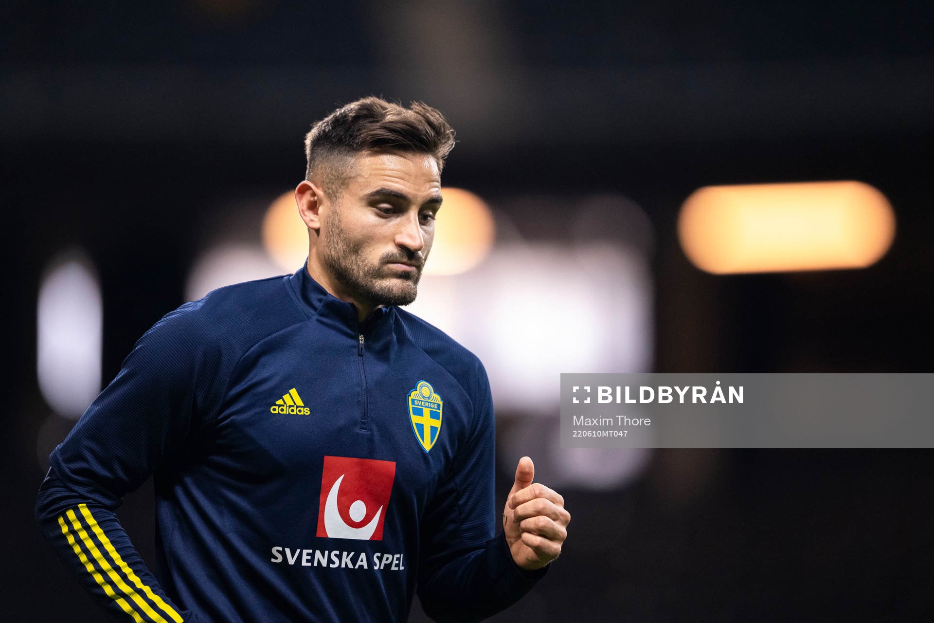 Sotirios Papagiannopoulos of the Swedish national football