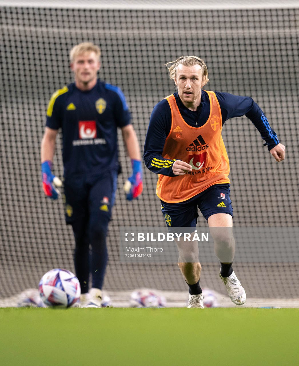 Emil Forsbergof the Swedish national football team