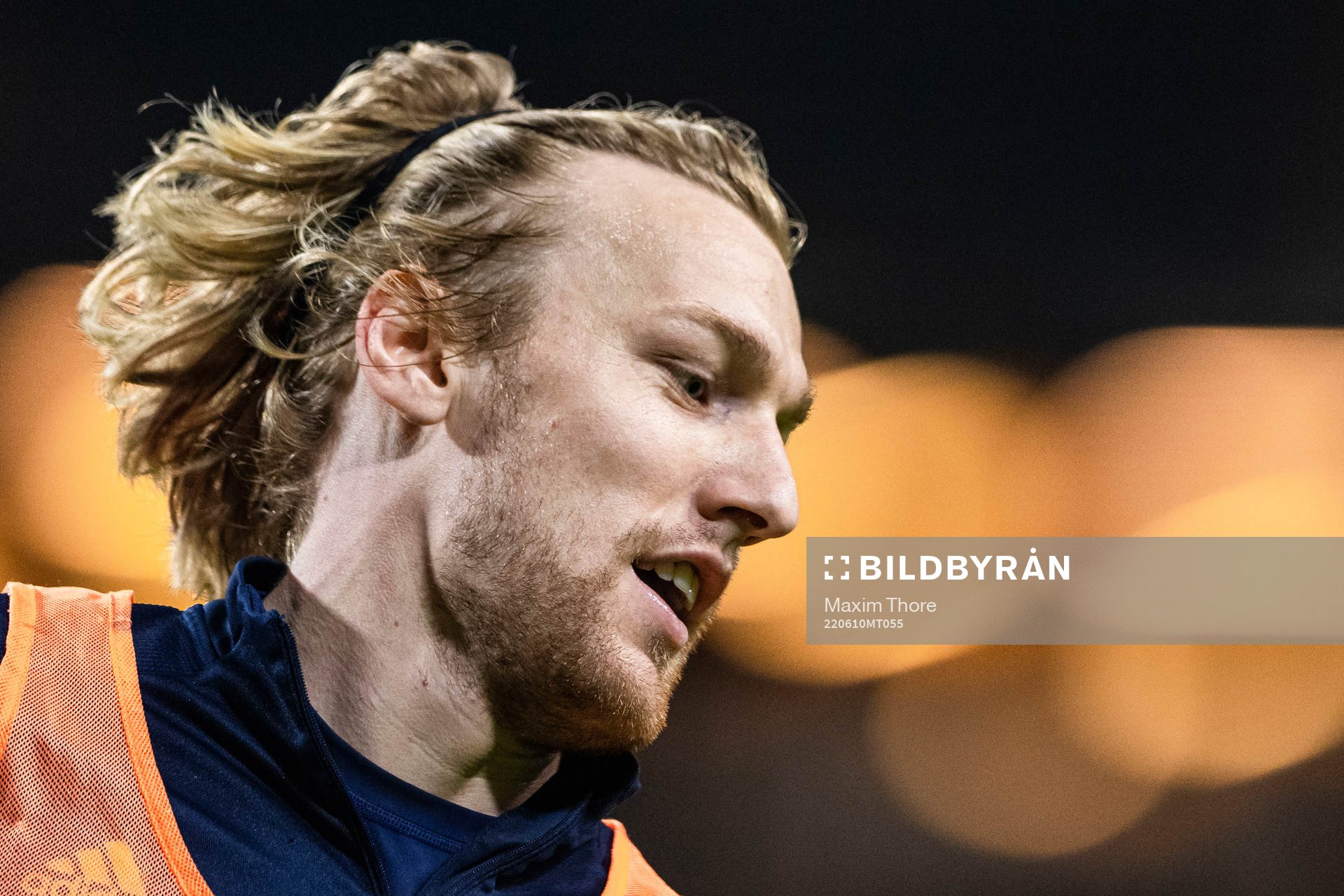 Emil Forsberg of the Swedish national football team