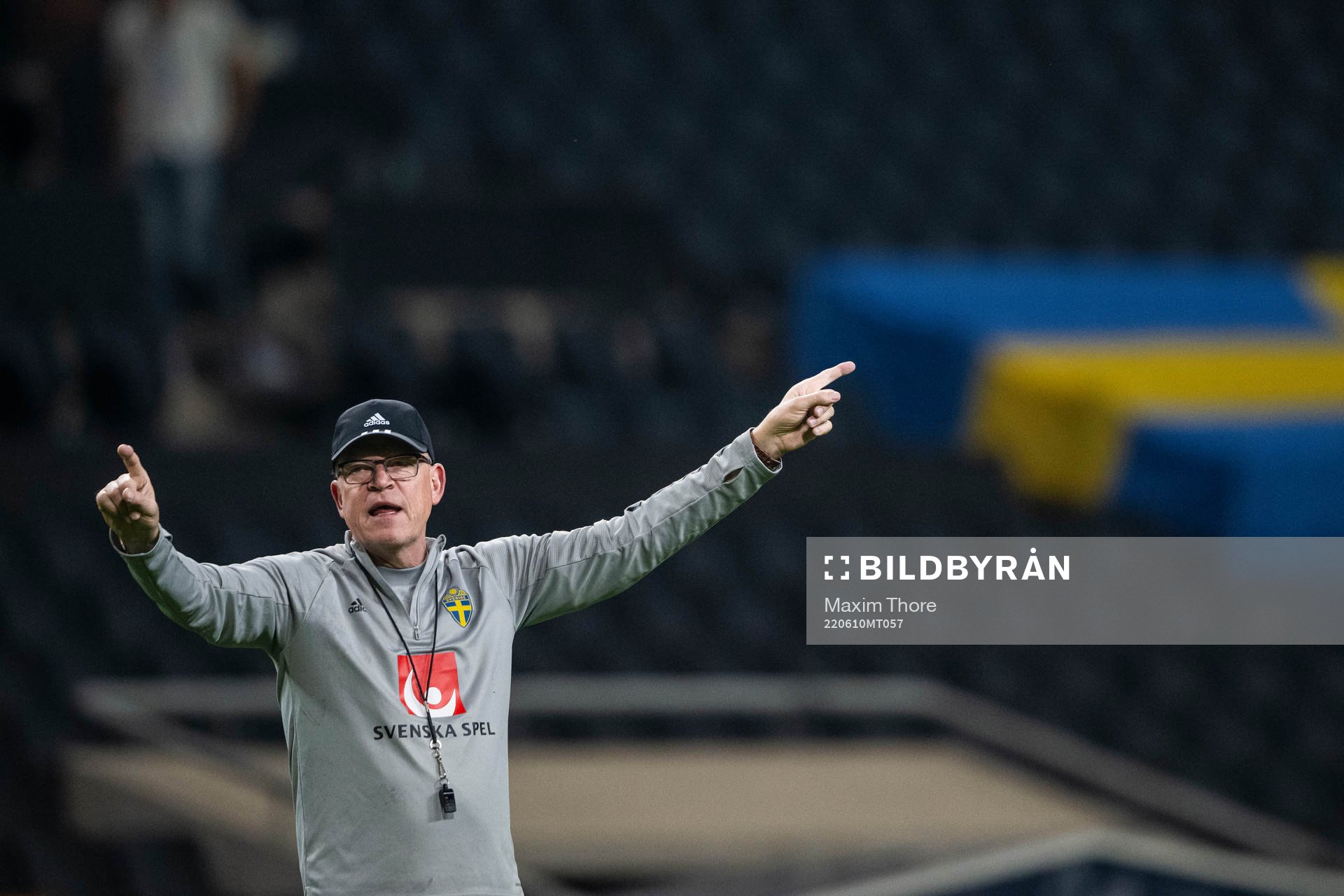 Head coach Janne Andersson of the Swedish national football