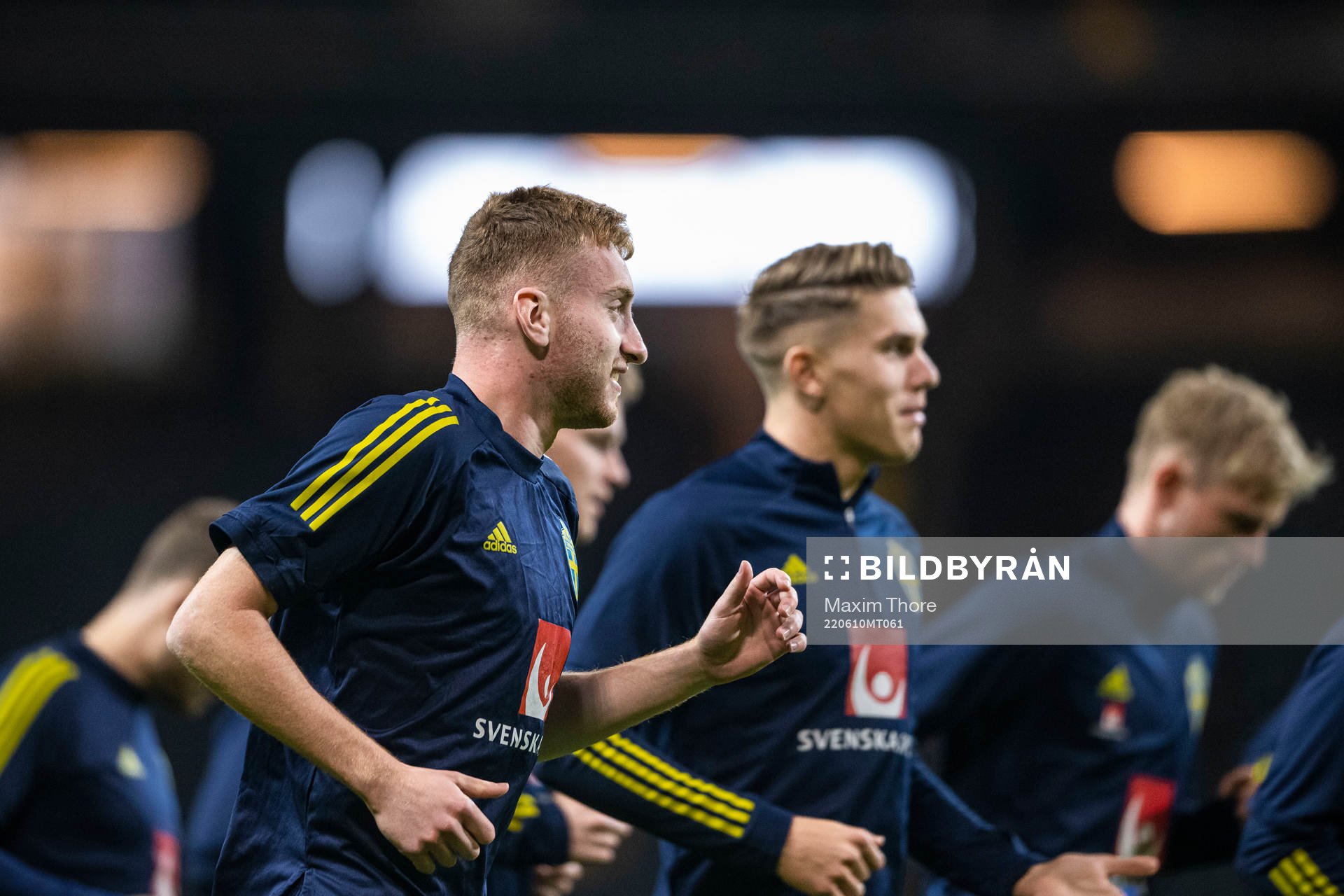 Dejan Kulusevski of the Swedish national football team
