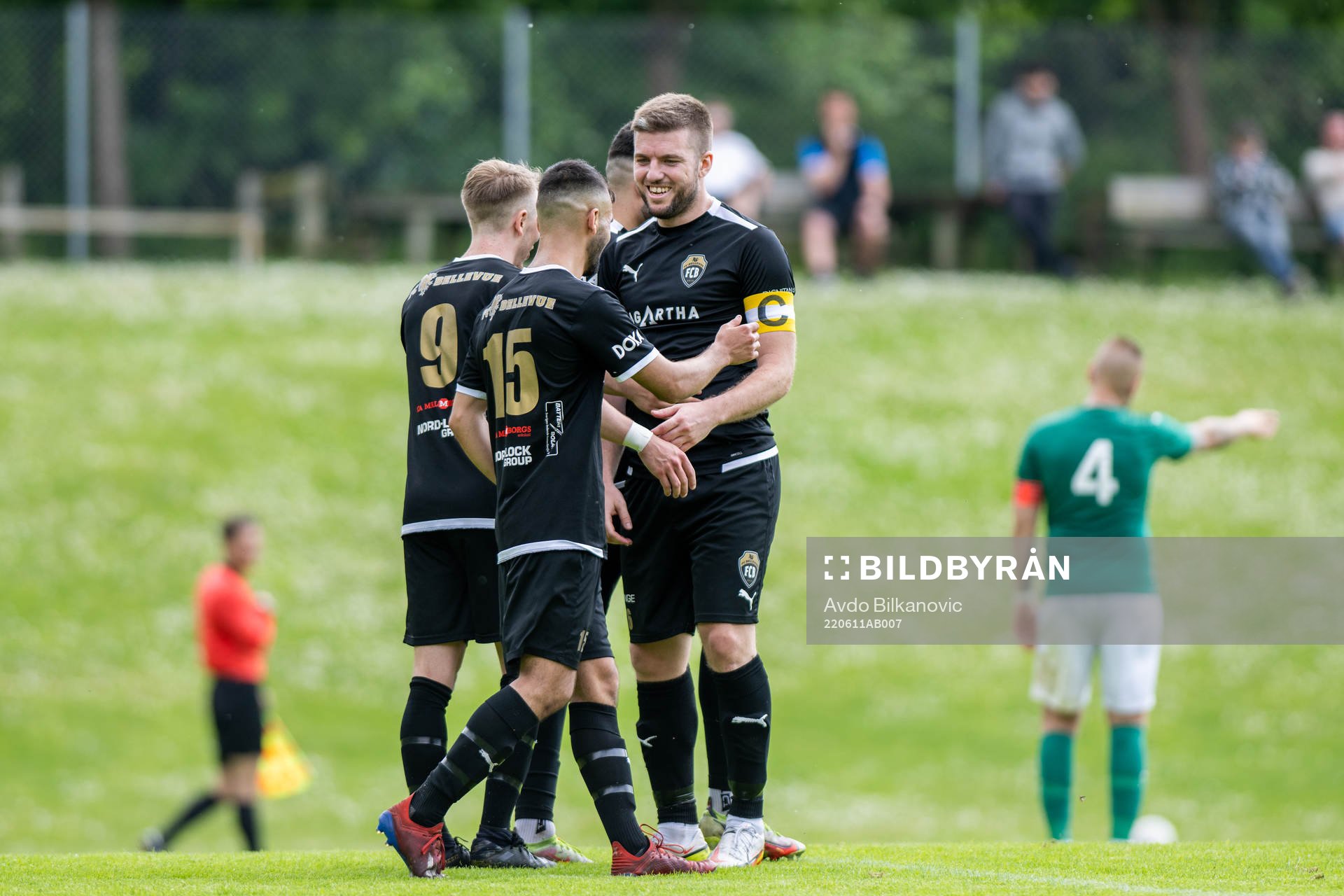 Bellevue's Bellevue Damir Becirovic, Markus Jönsson och