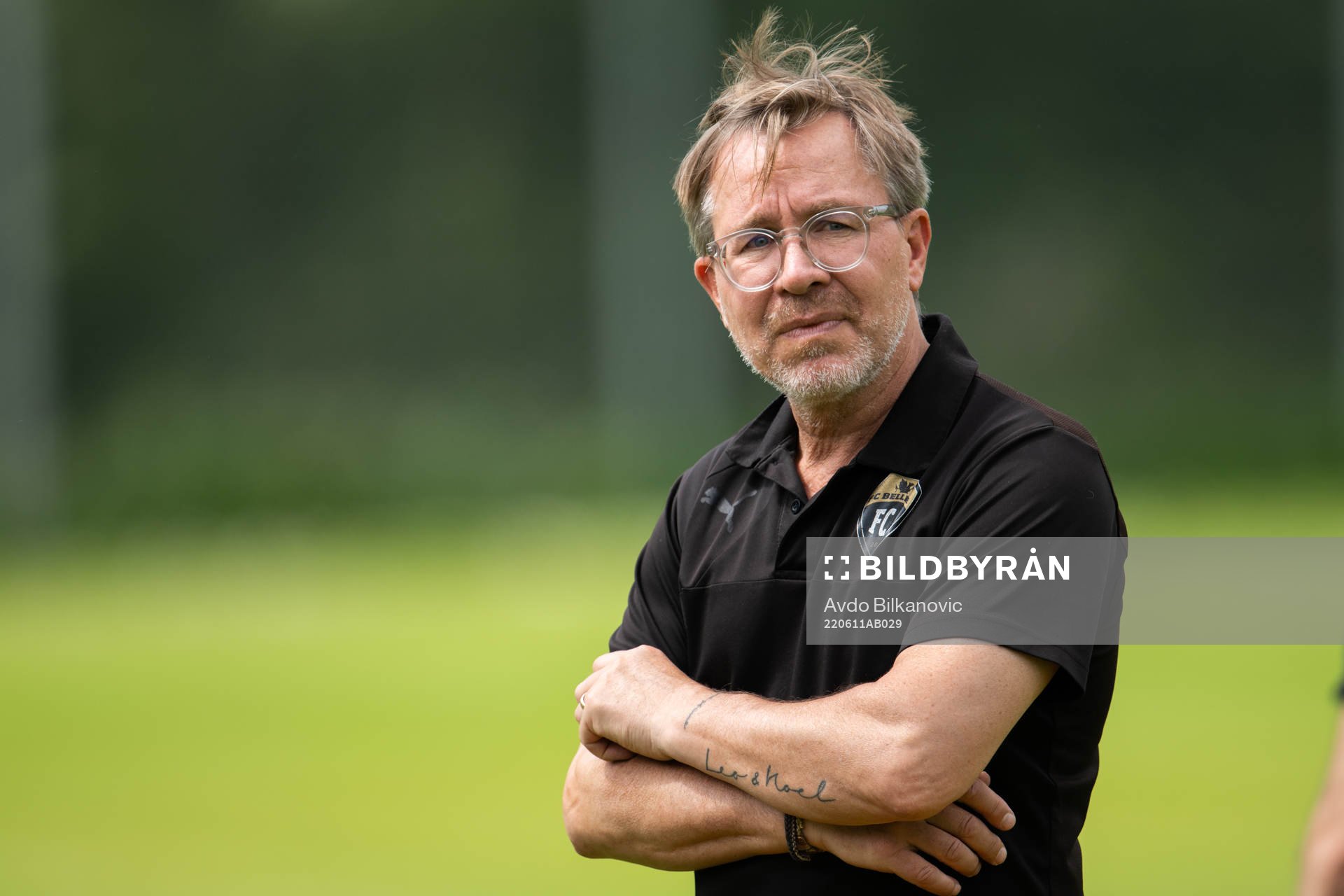 Bellevue tränare Caspar Pauckstadt