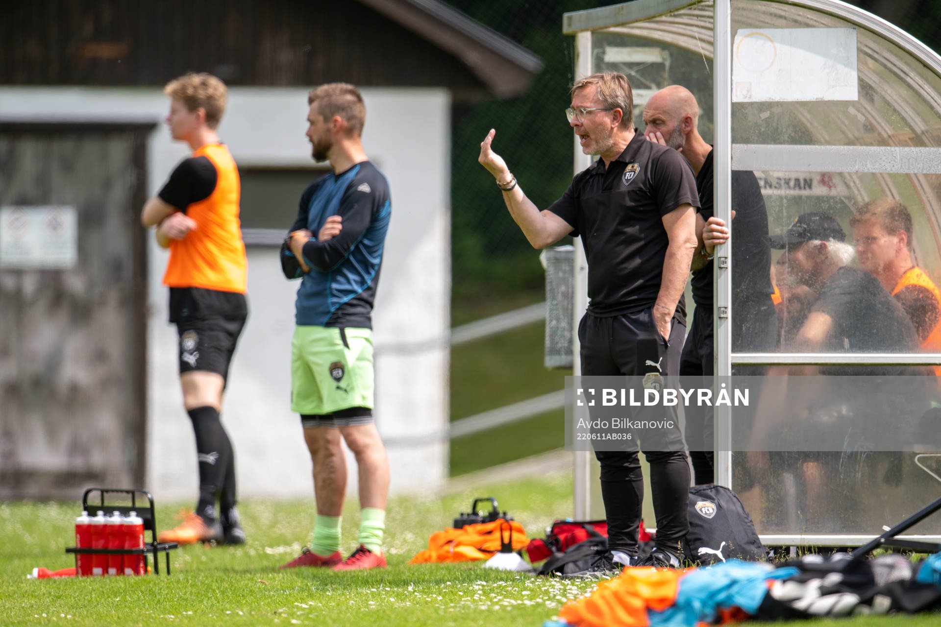 Bellevue tränare Caspar Pauckstadt