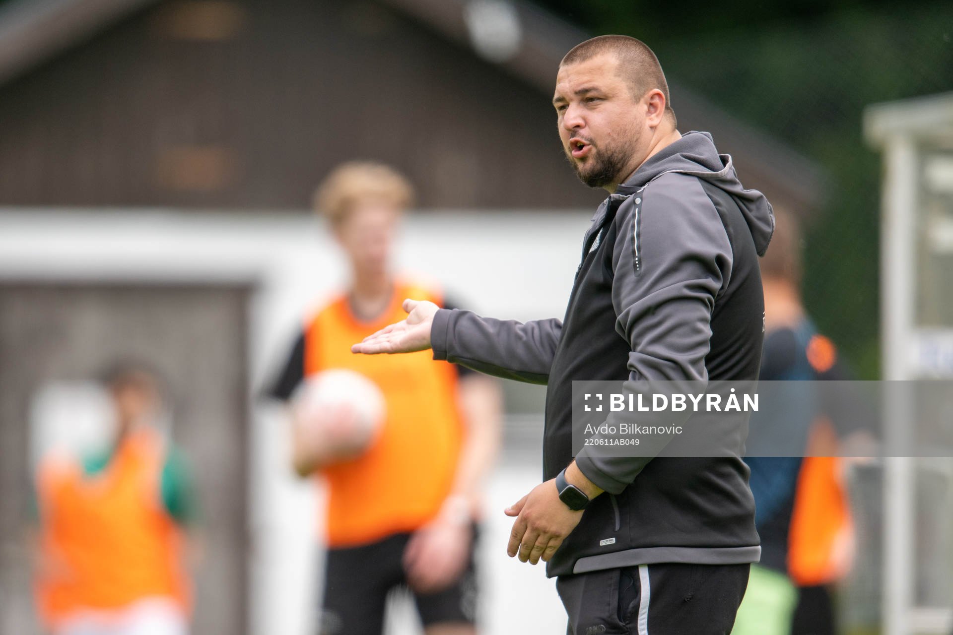 Husie tränare Adnan Zukanovic