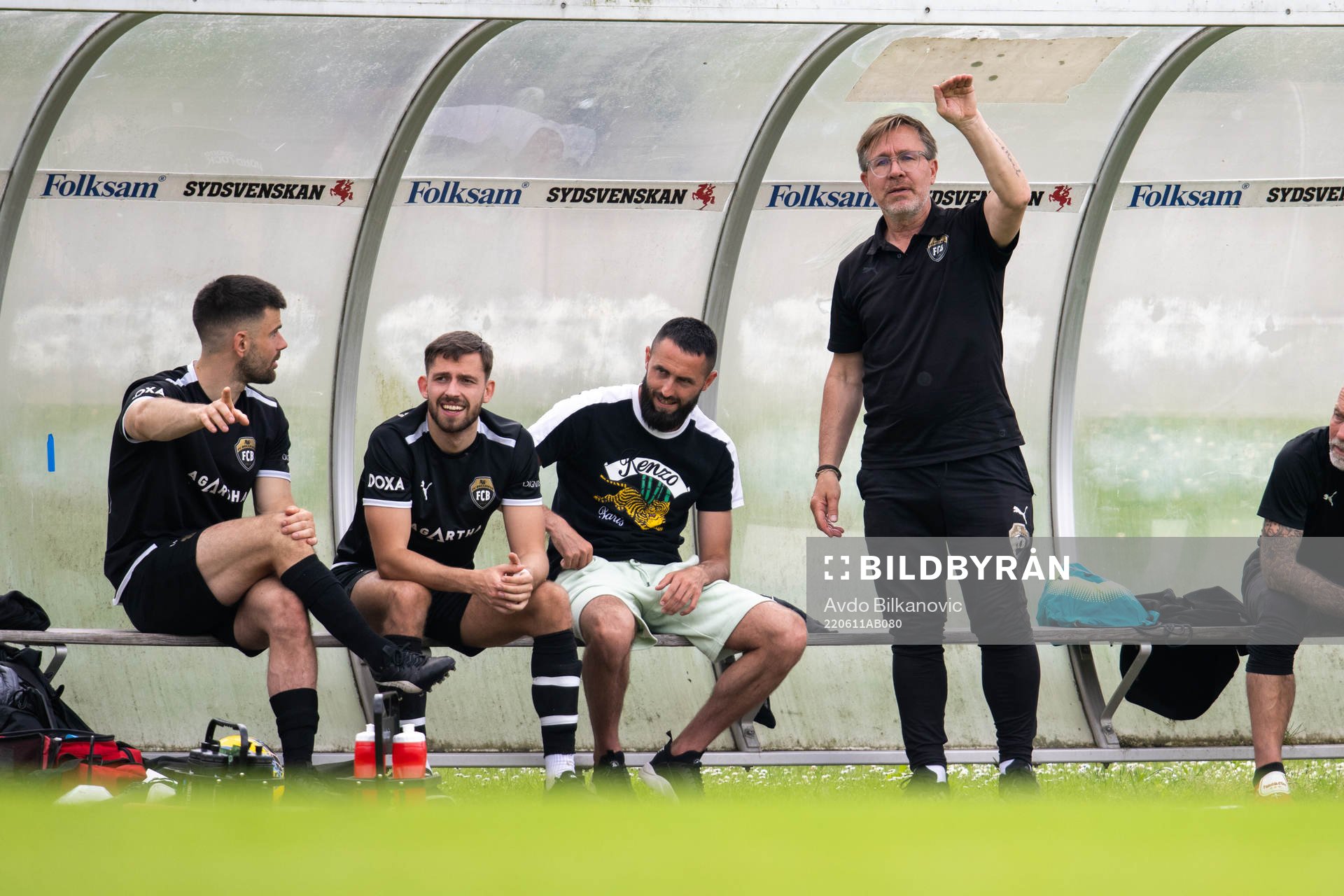 Bellevue tränare Caspar Pauckstadt