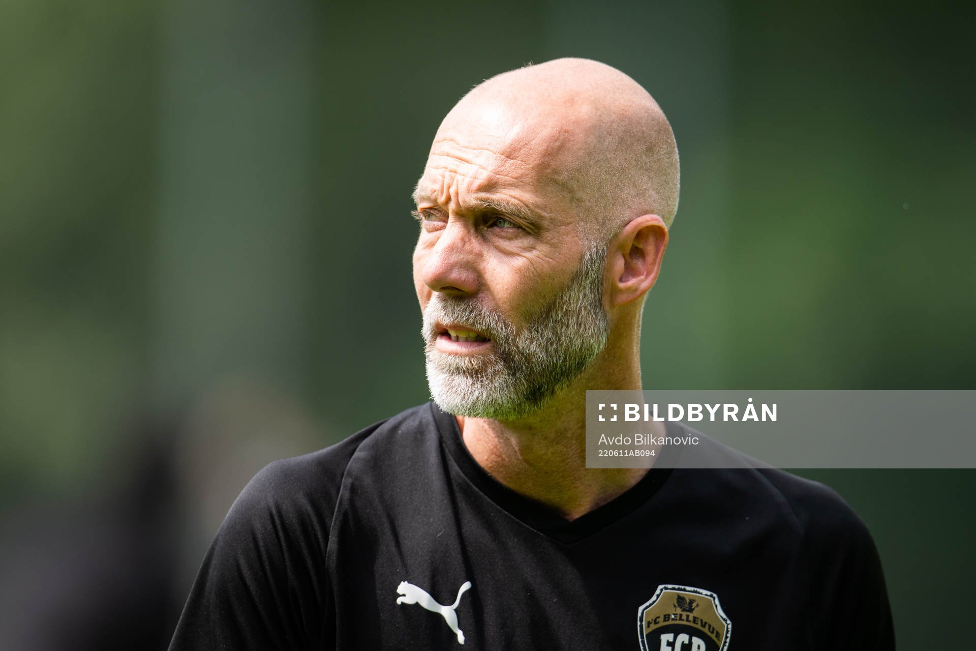 Bellevue's assisterande tränare Jonas Öberg