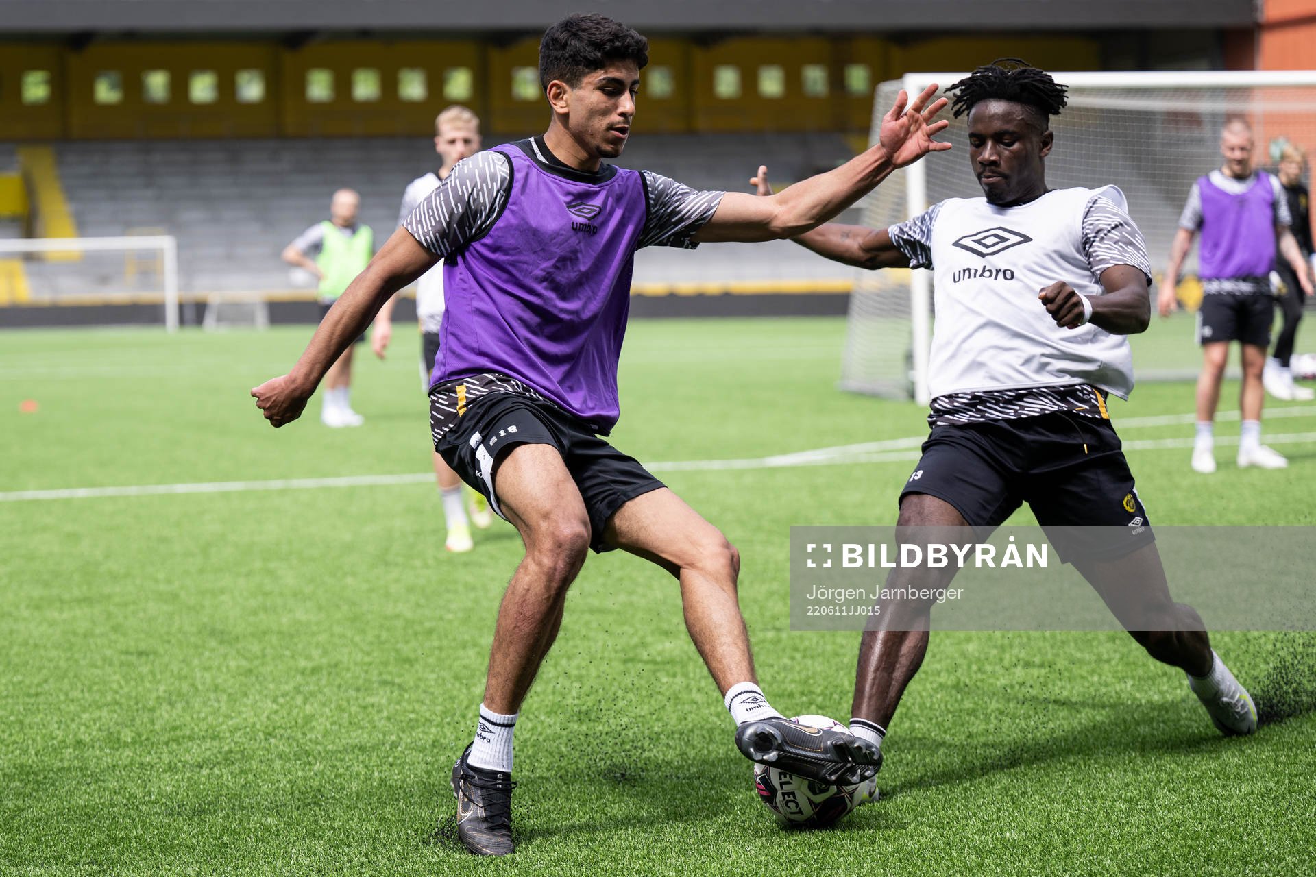 Ahmed Qasem och Michael Baidoo