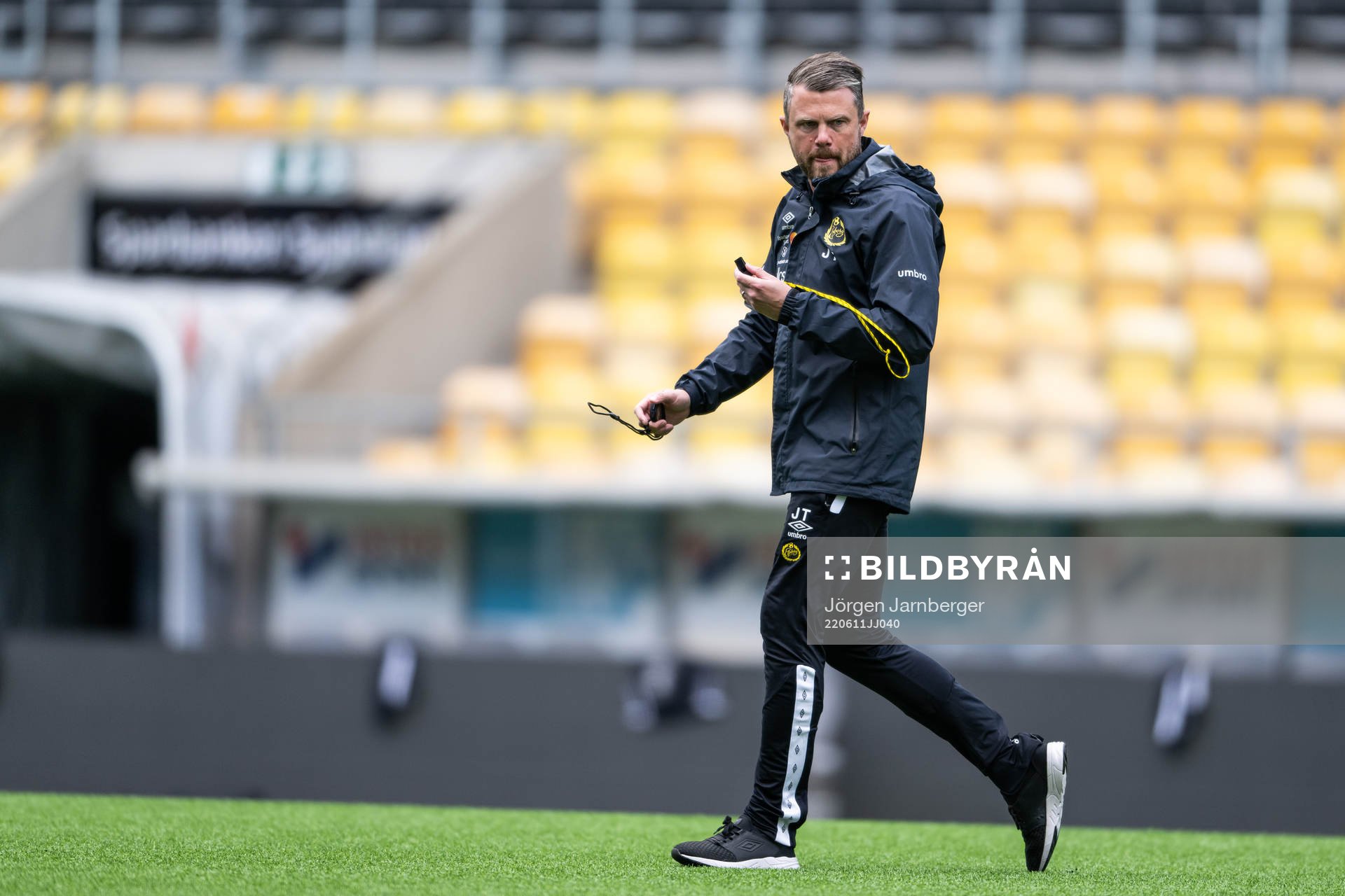 Manager Jimmy Thelin