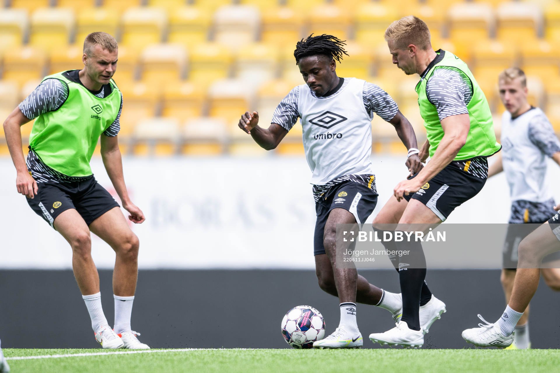 Gustav Henriksson, Michael Baidoo och Per Frick
