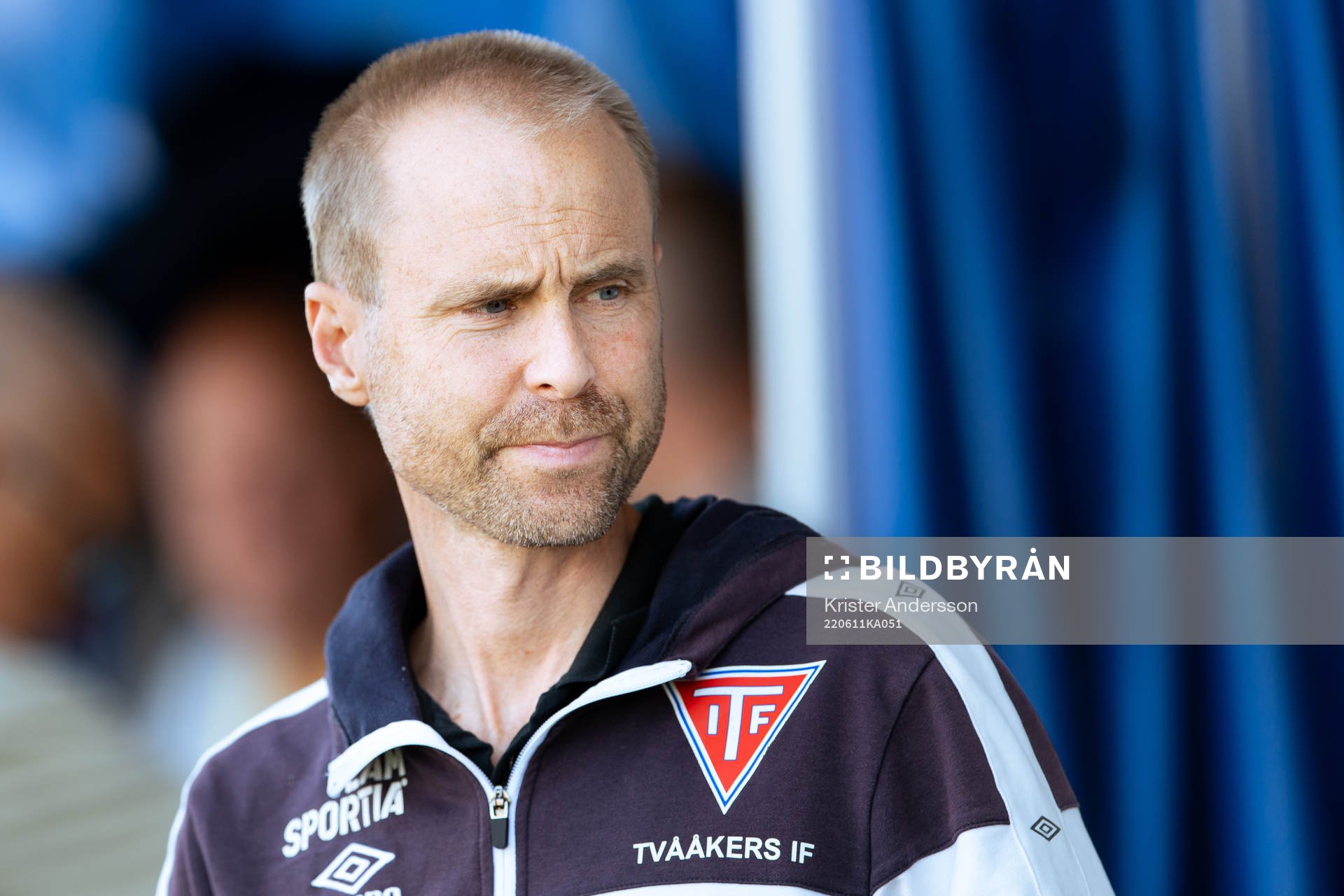 Tvååkers tränare Pierre Krantz