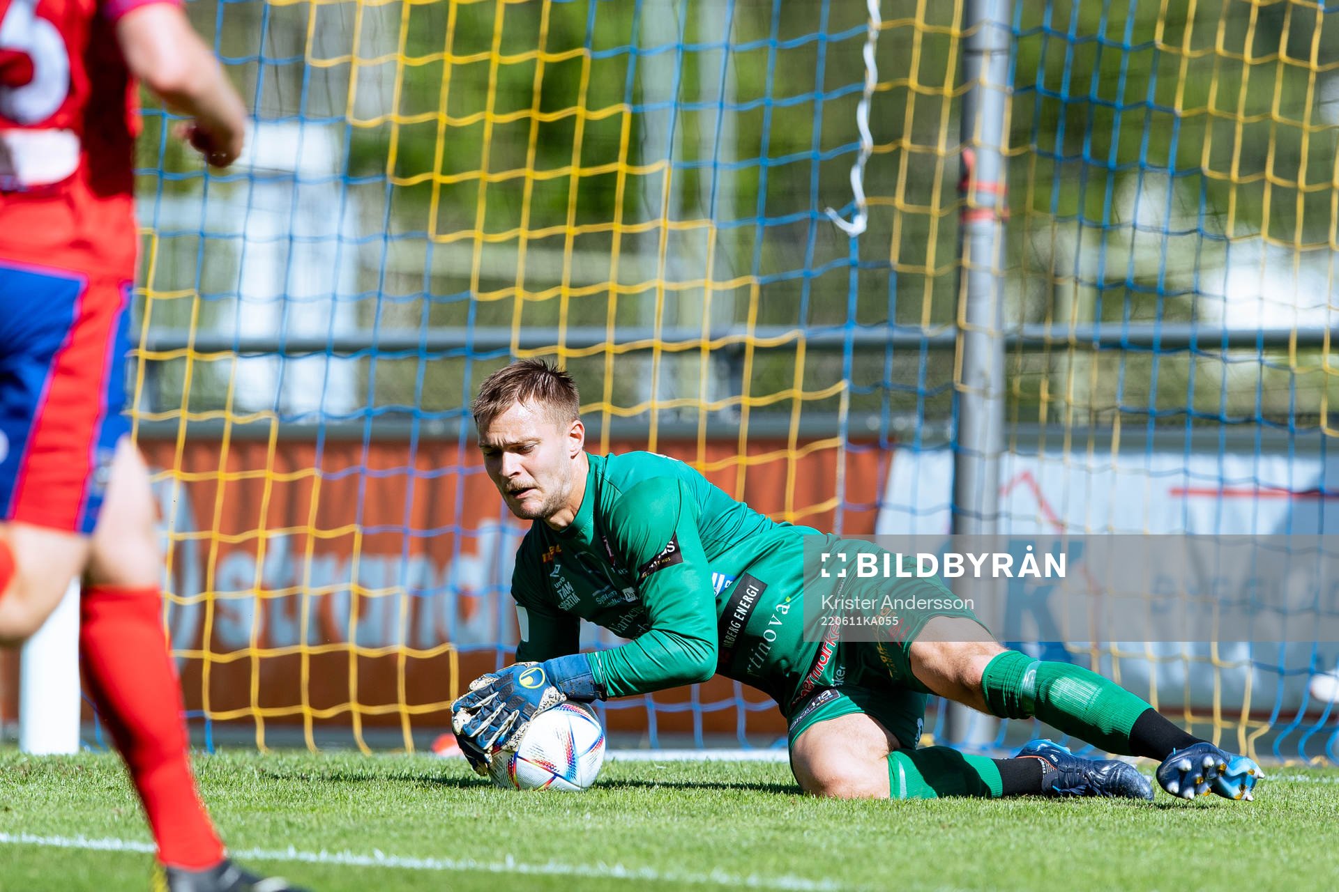 Tvååkers målvakt Anton Andersson