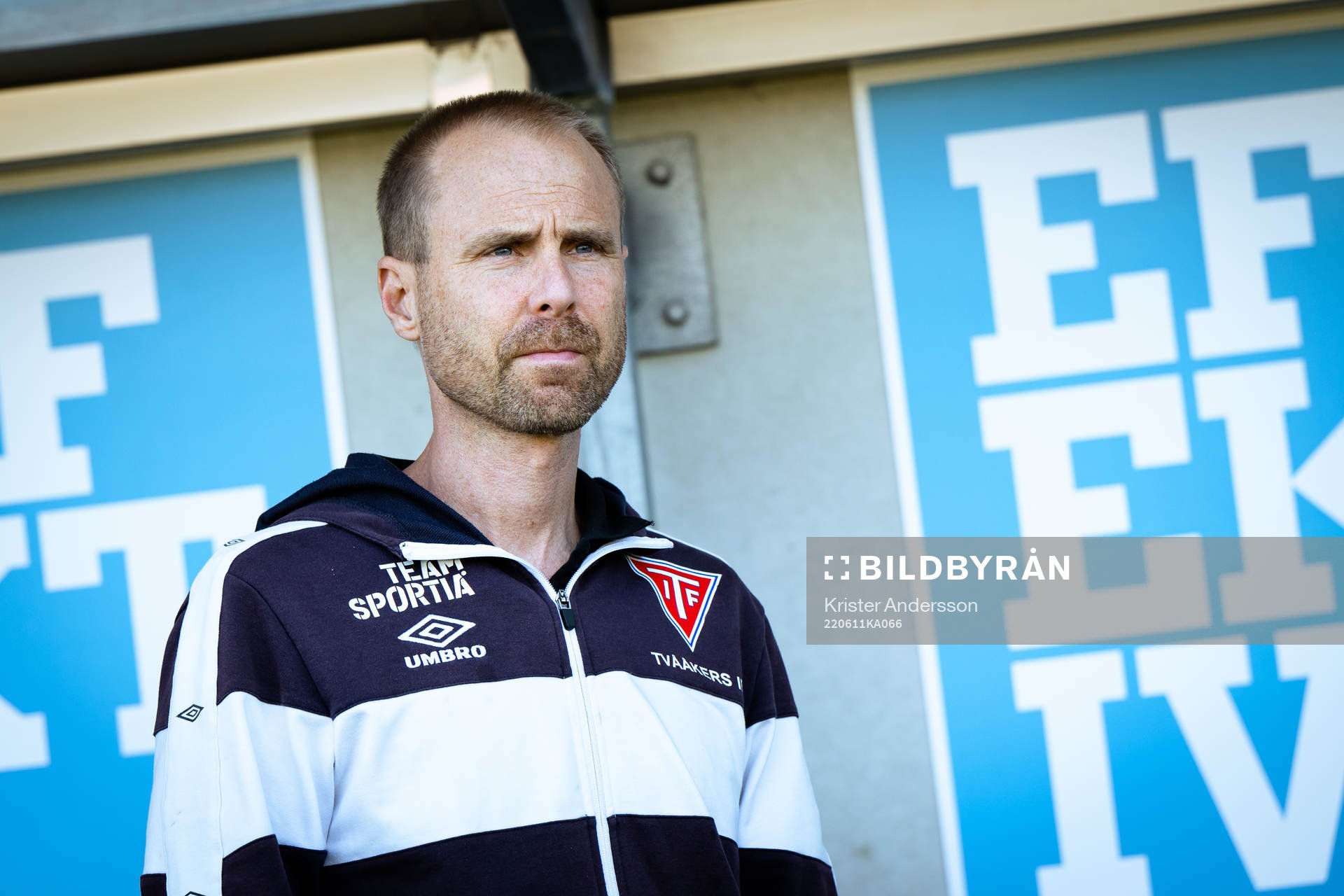 Tvååkers tränare Pierre Krantz