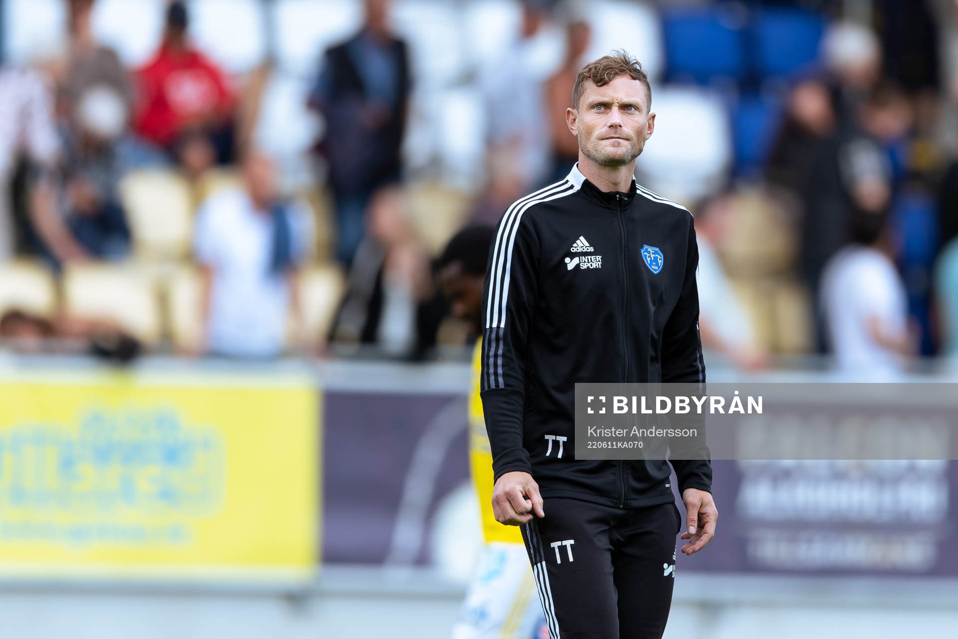 Falkenbergs assisterande Tobias Tuvesson