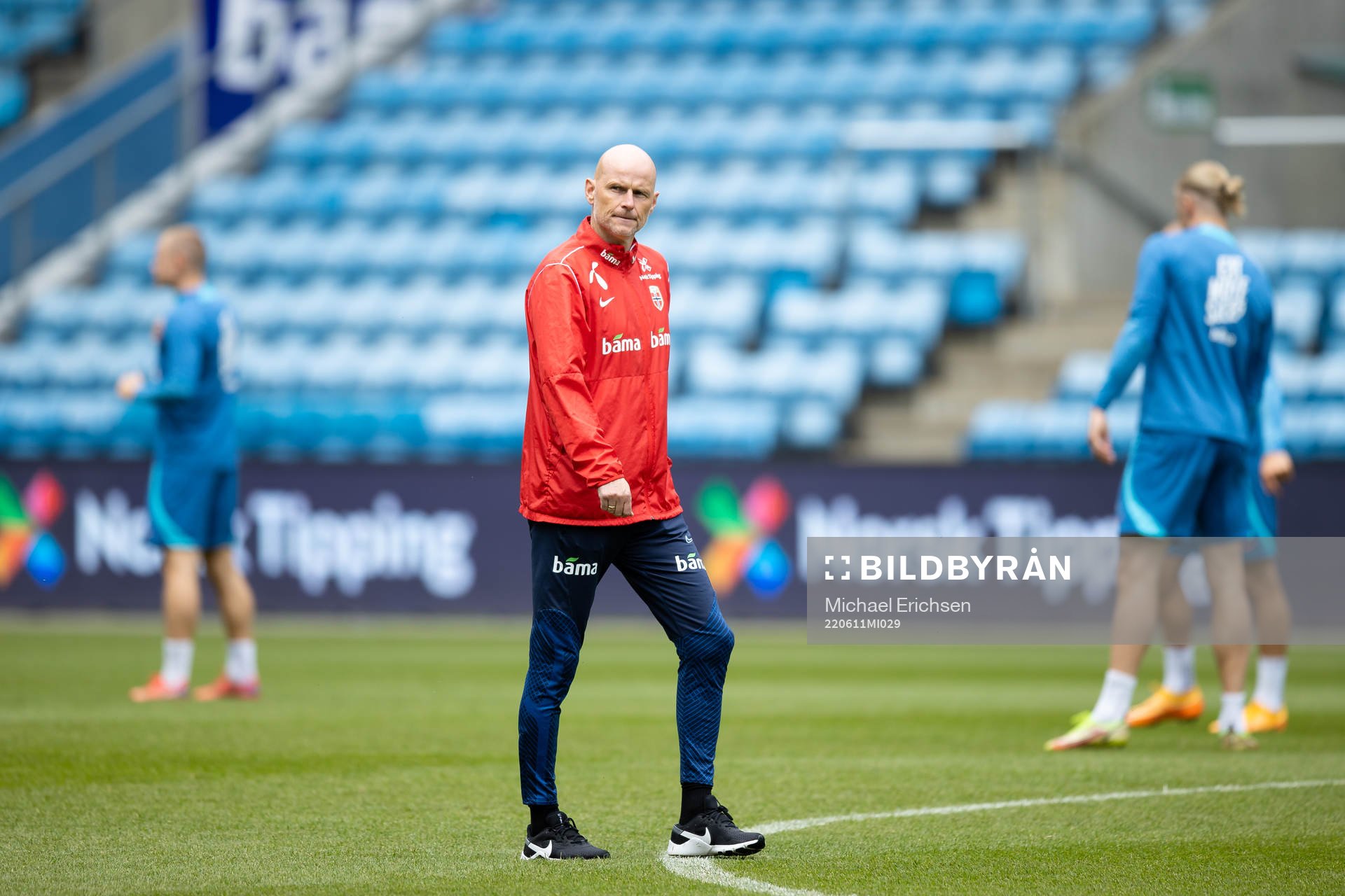 Ståle Solbakken, head coach of of the Norwegian national