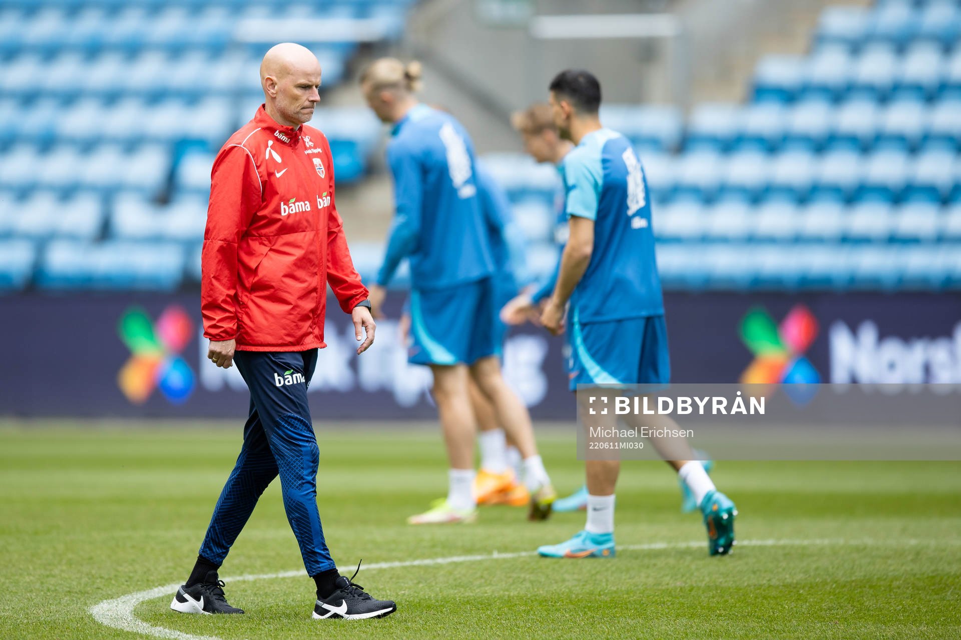 Ståle Solbakken, head coach of of the Norwegian national