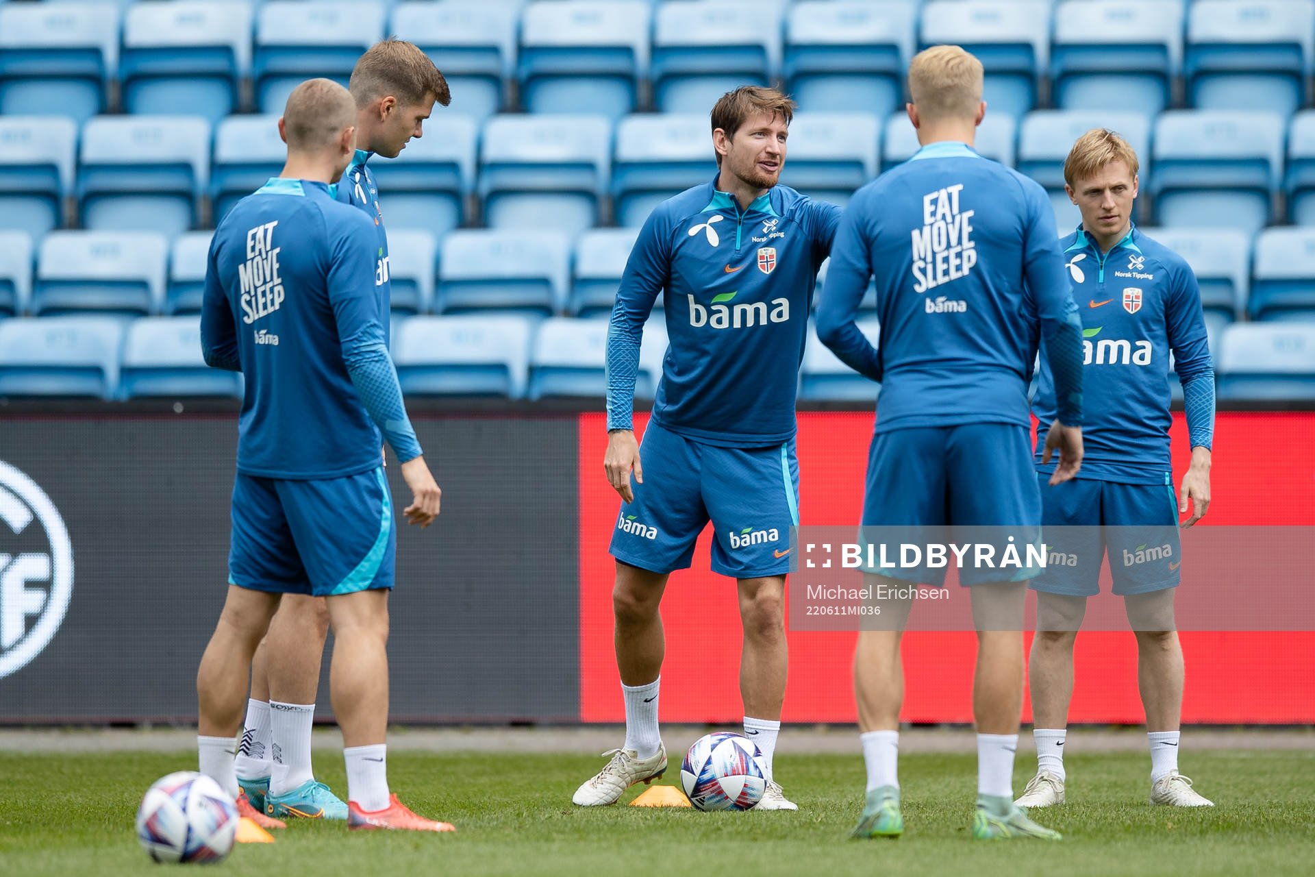 Stefan Strandberg of the Norwegian national football team