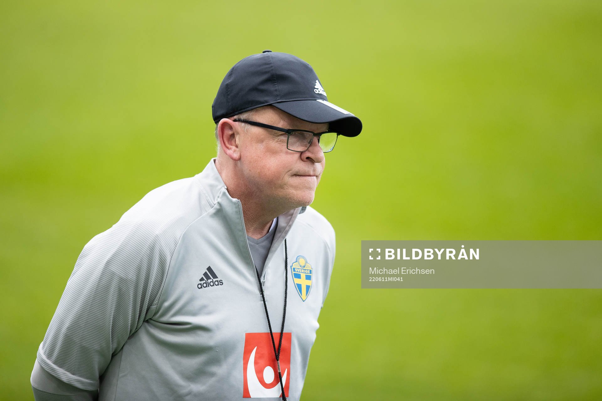 Head coach Janne Andersson of the Swedish national football