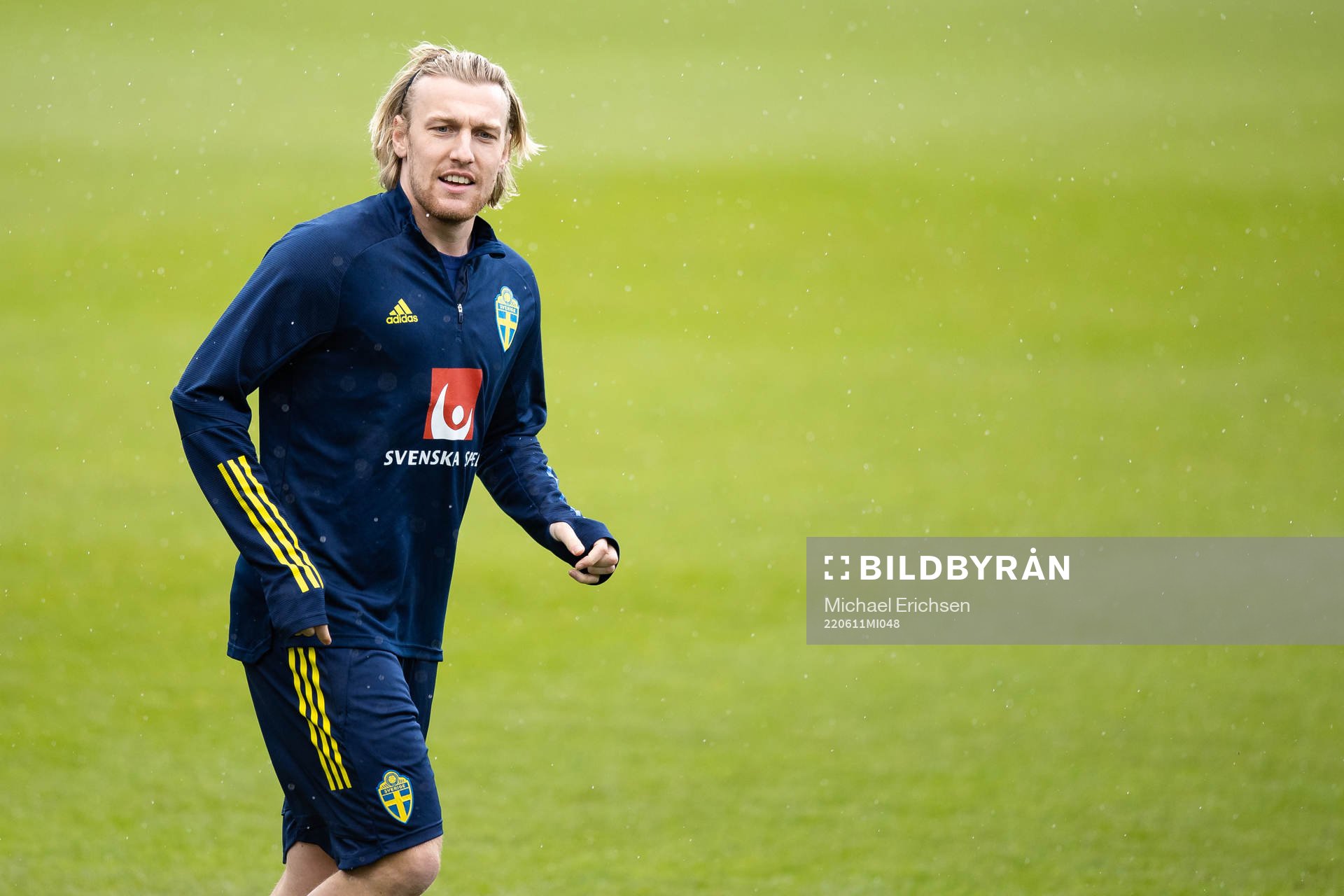 Emil Forsberg of the Swedish national football team