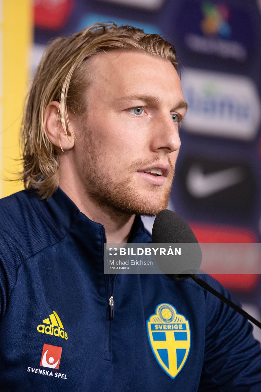 Emil Forsberg of the Swedish national football team
