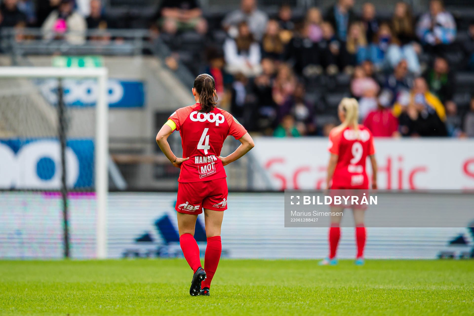 Tuva Hansen of Brann looks dejected