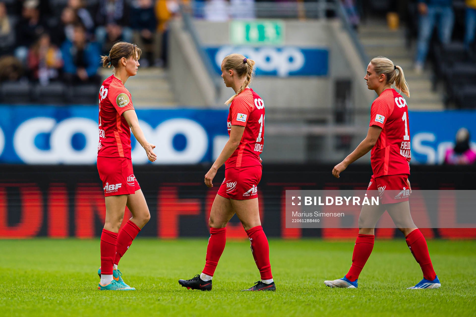 Rakel Engesvik, Nora Eide Lie and Lisa Fjeldstad Naalsund