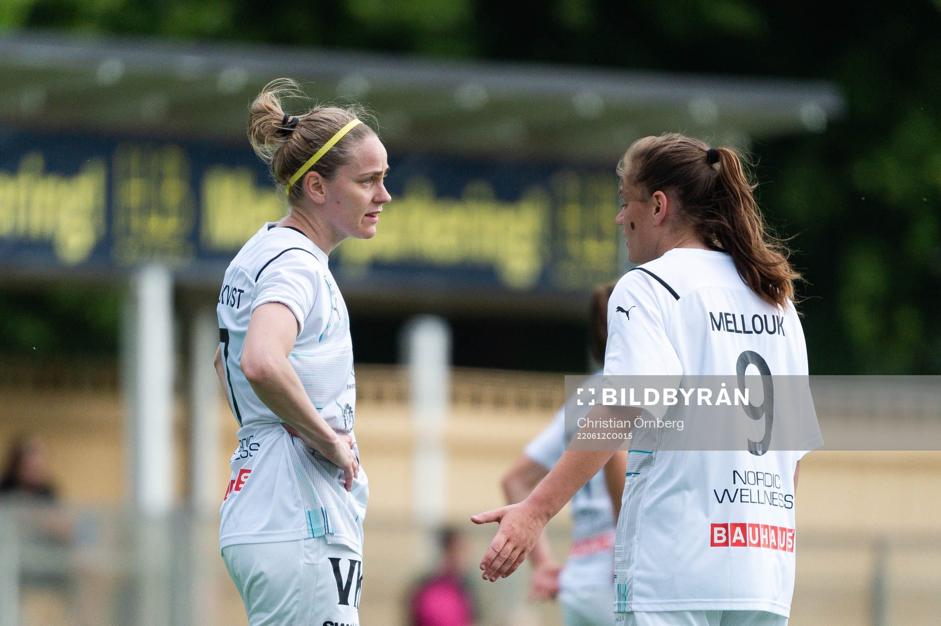 Umeås Lisa Dahlkvist och Sarah Mellouk deppar